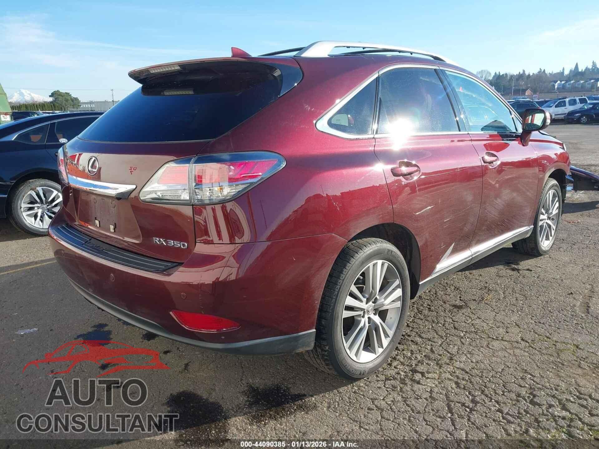 LEXUS RX 350 2015 - 2T2BK1BA4FC317501