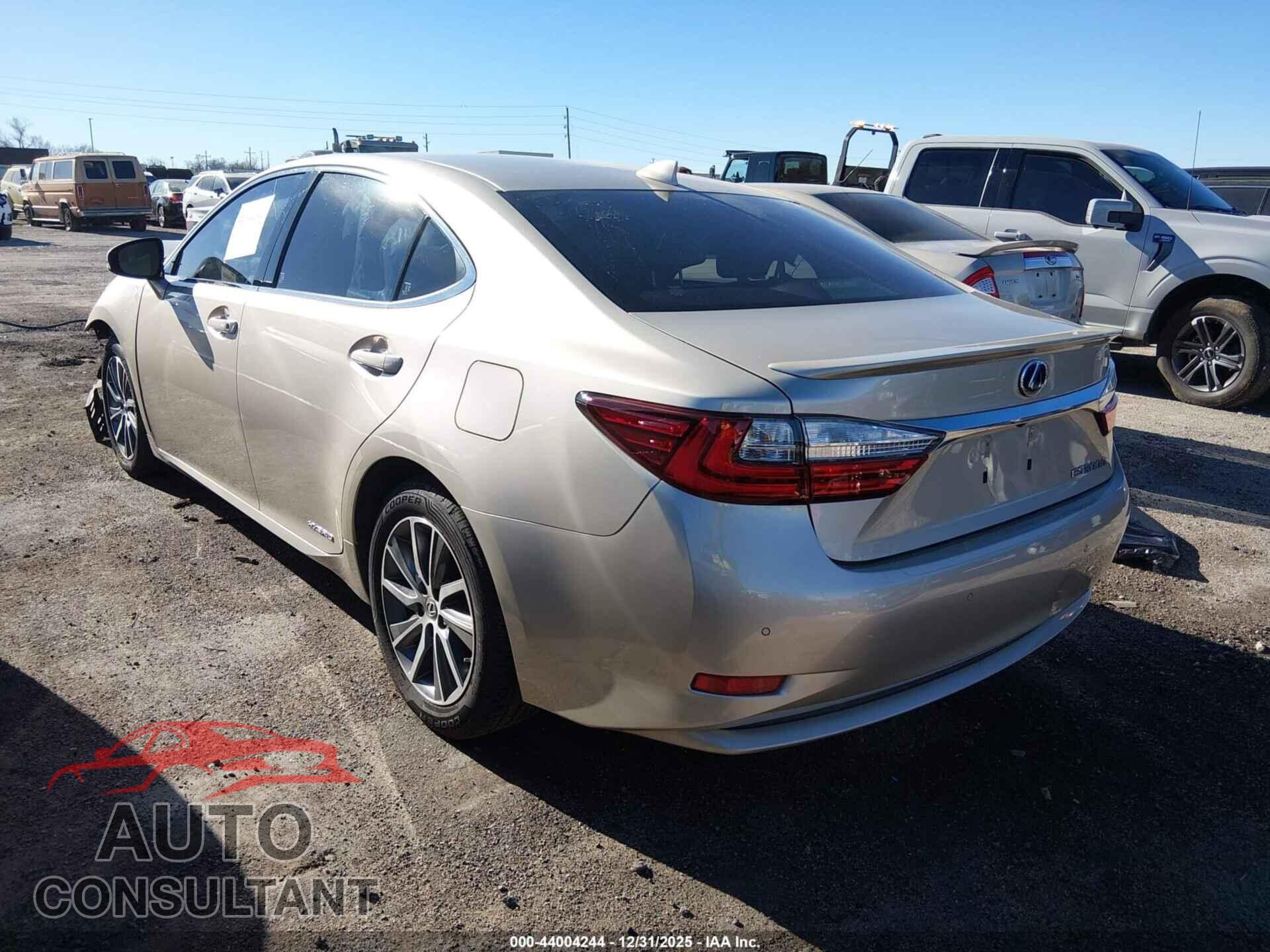 LEXUS ES 300H 2016 - JTHBW1GG3G2116290