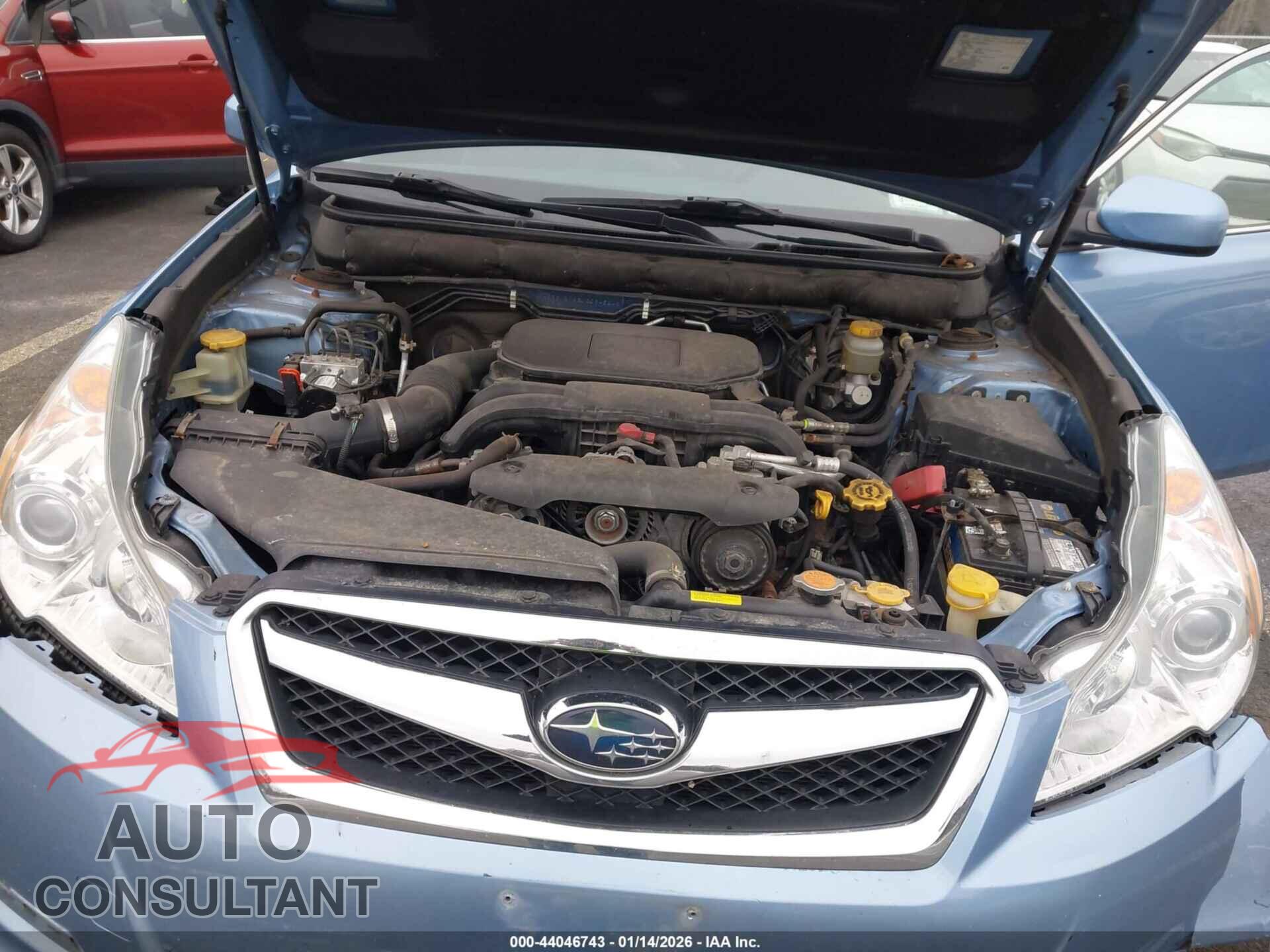 SUBARU LEGACY 2012 - 4S3BMBK68C3034524
