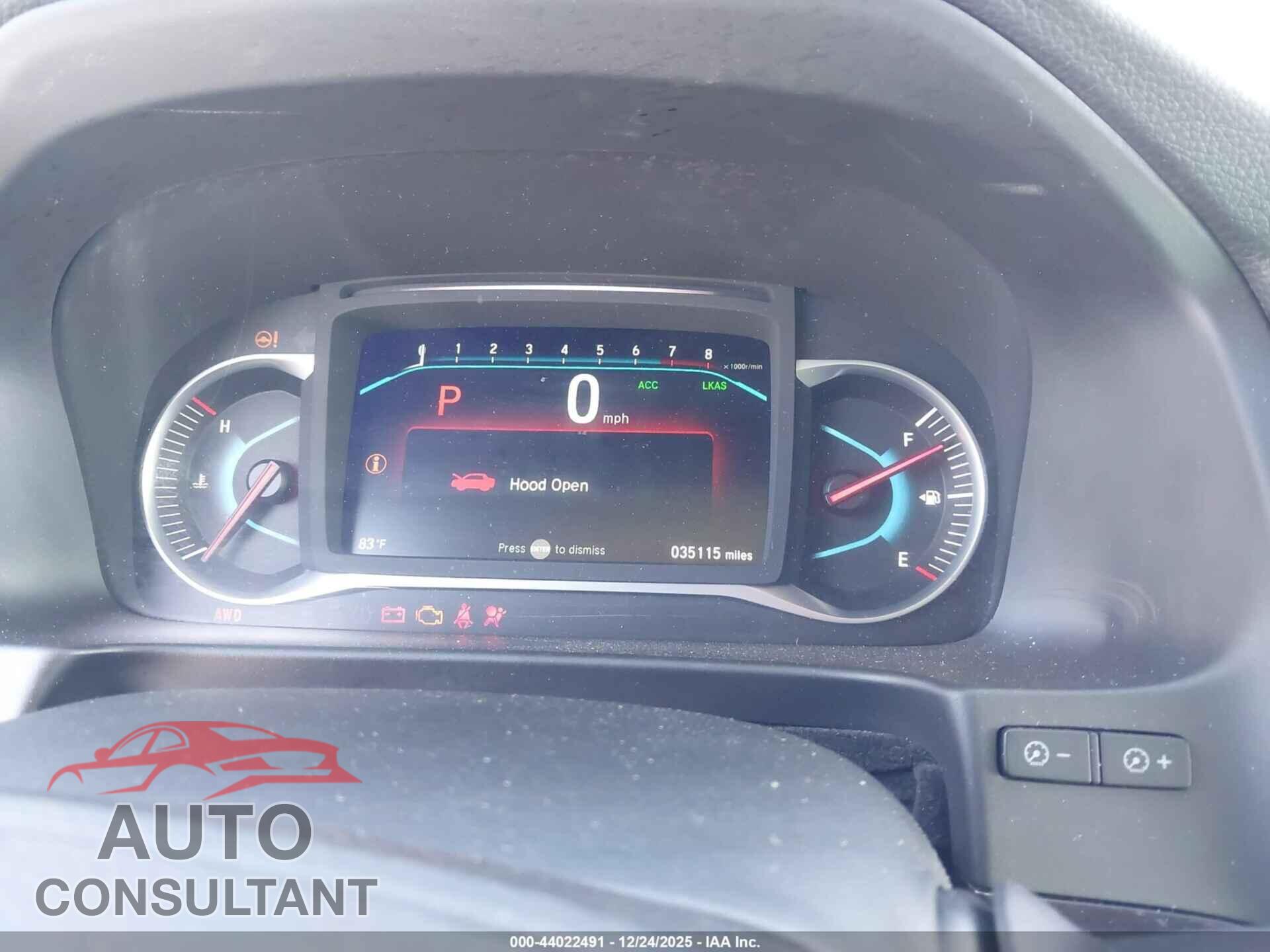 HONDA PILOT 2022 - 5FNYF6H63NB089021