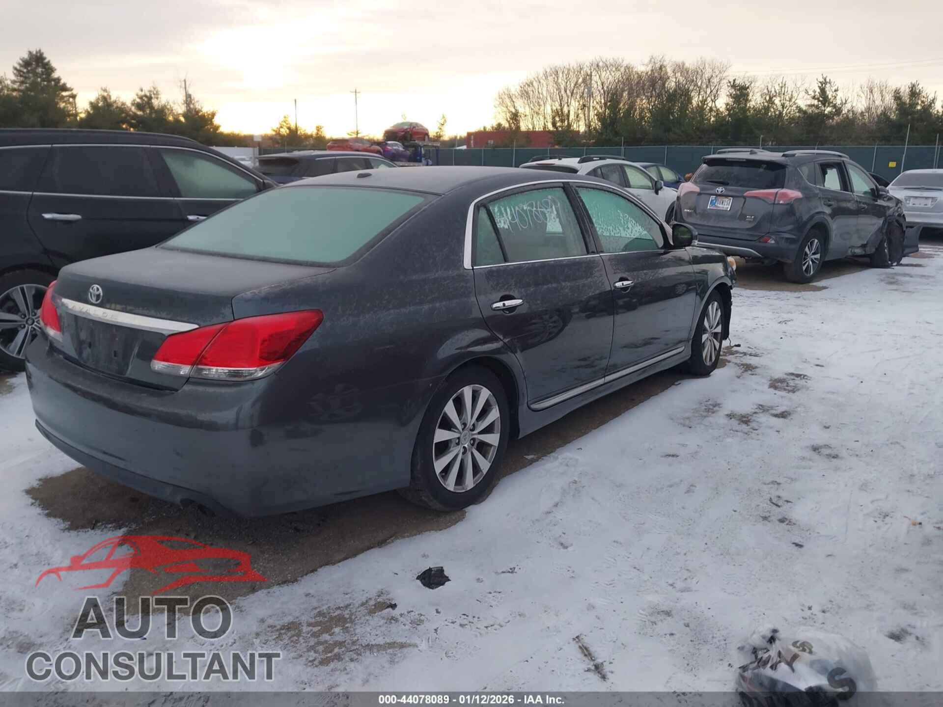 TOYOTA AVALON 2011 - 4T1BK3DB6BU379190