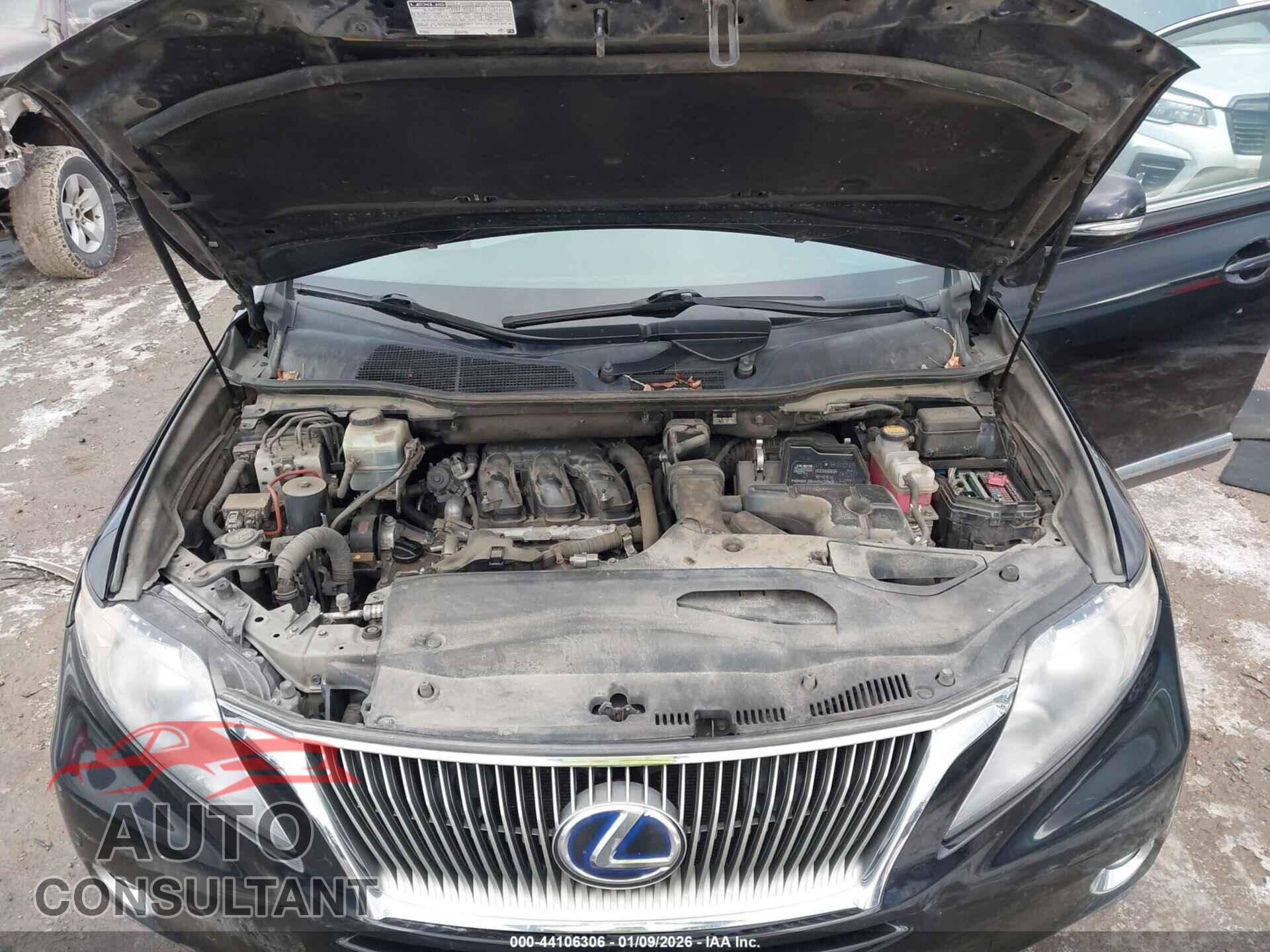 LEXUS RX 450H 2011 - JTJBC1BA6B2033035