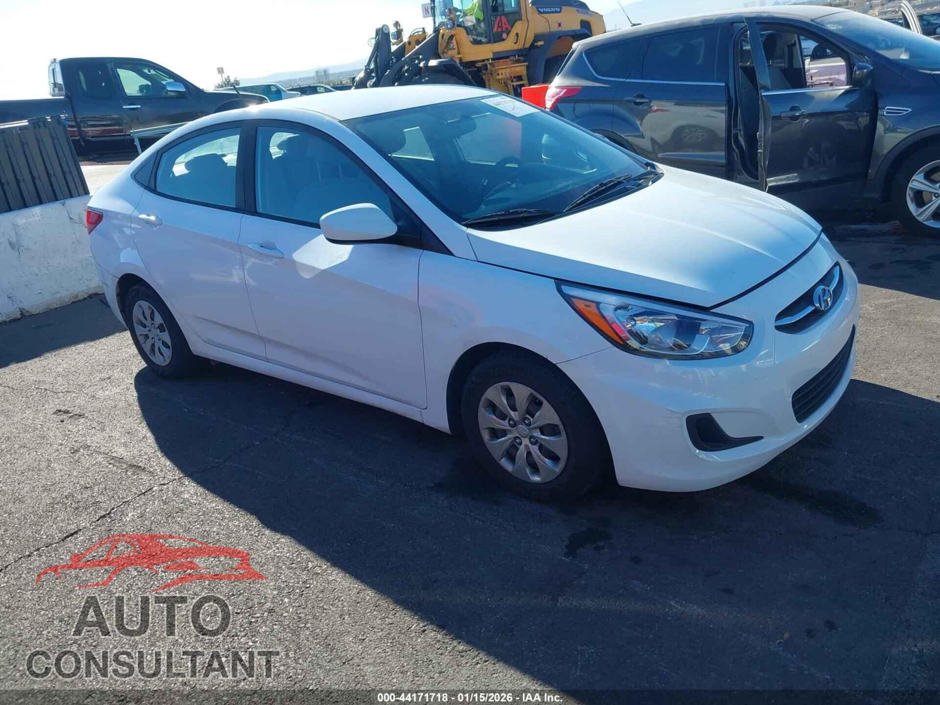 HYUNDAI ACCENT 2017 - KMHCT4AE0HU295039
