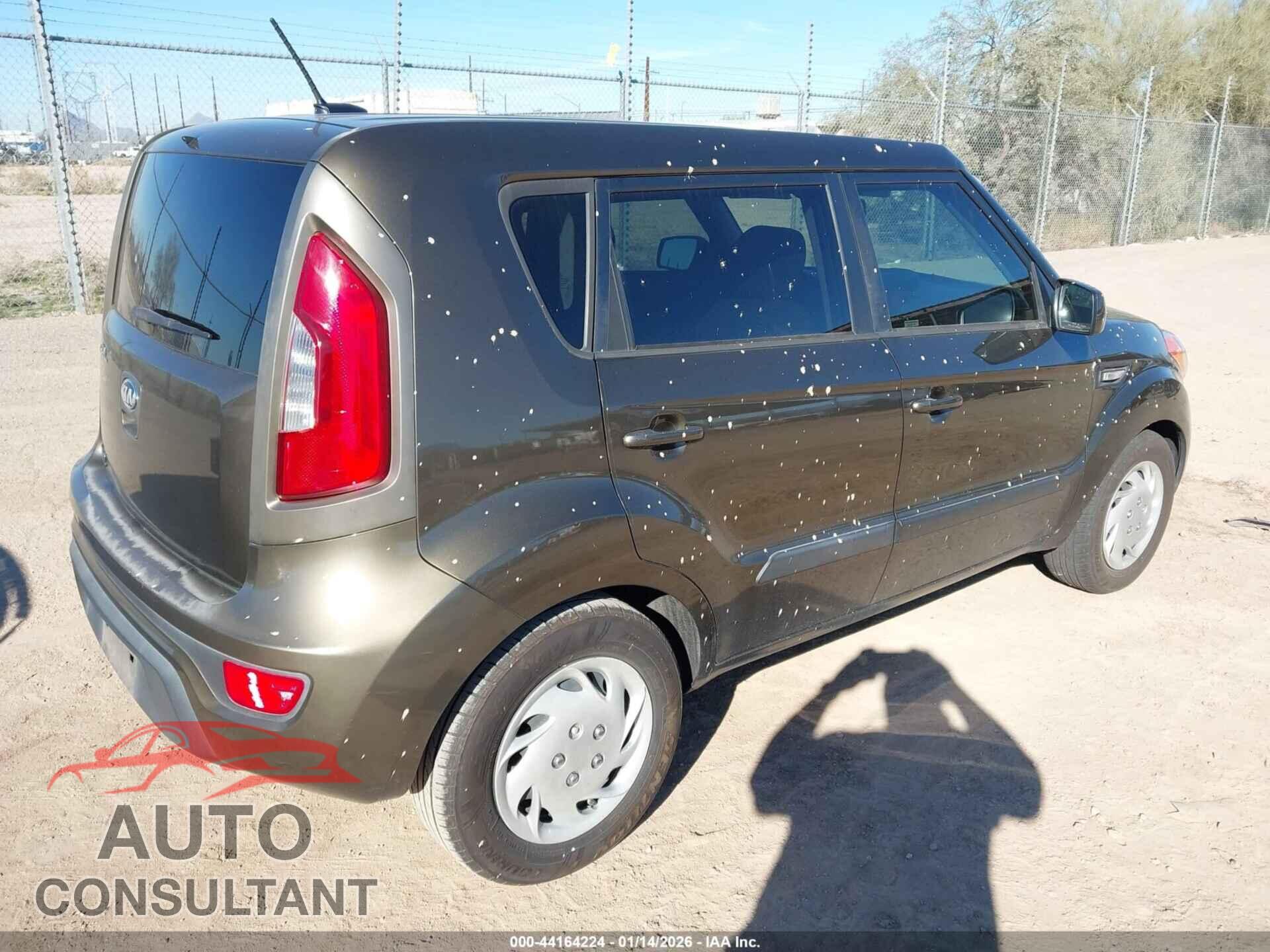 KIA SOUL 2013 - KNDJT2A5XD7563118