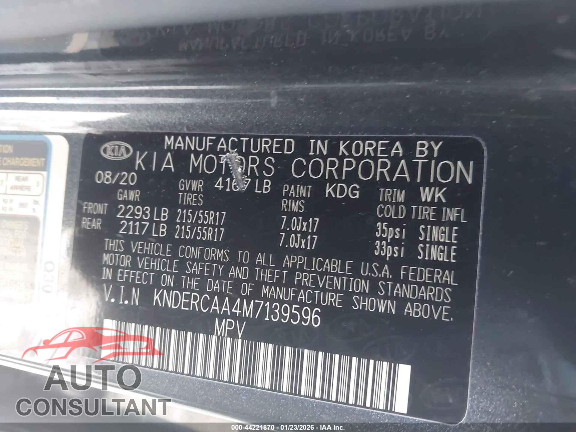 KIA SELTOS 2021 - KNDERCAA4M7139596