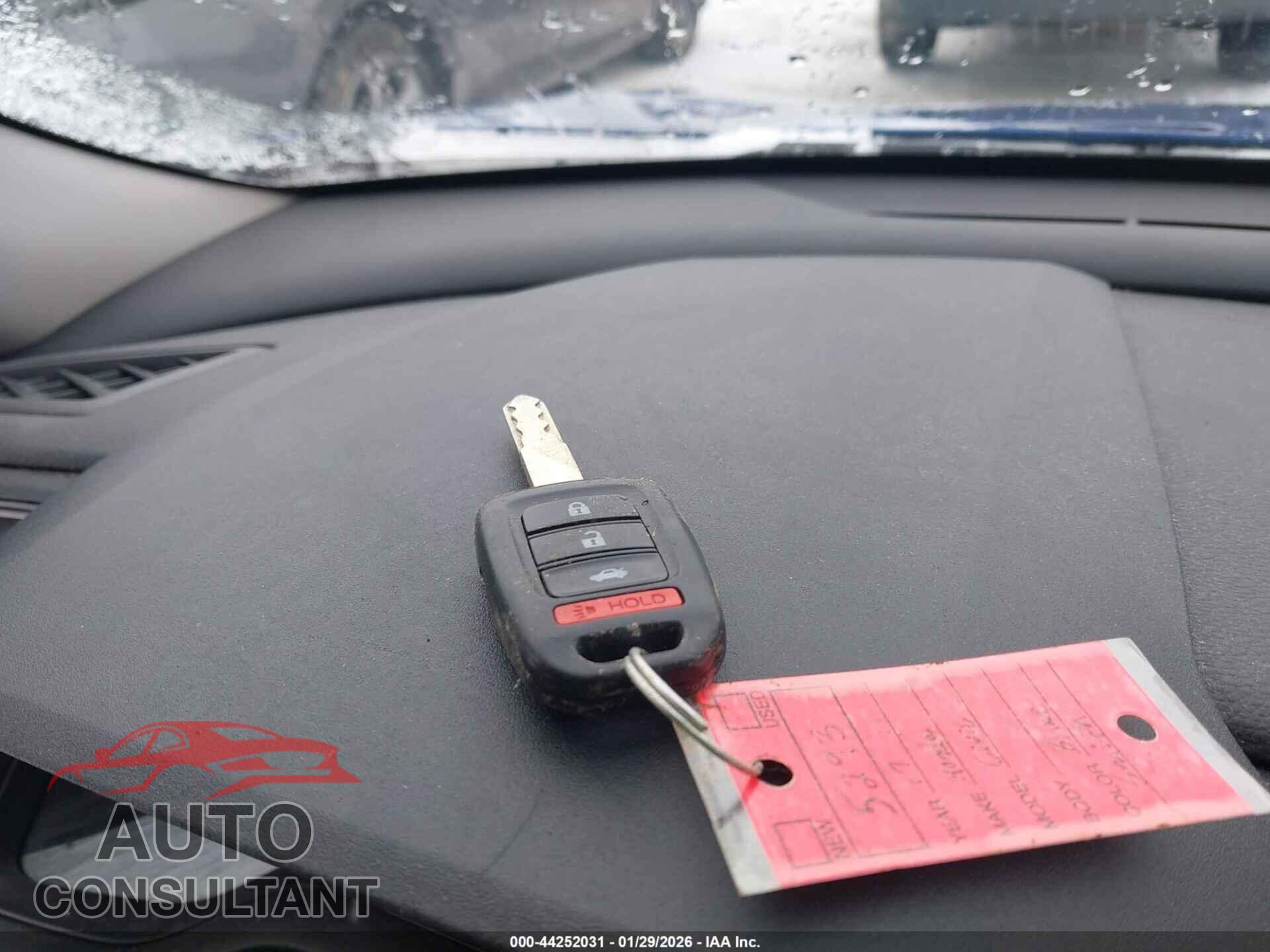 HONDA CIVIC 2017 - 19XFC2F50HE031624