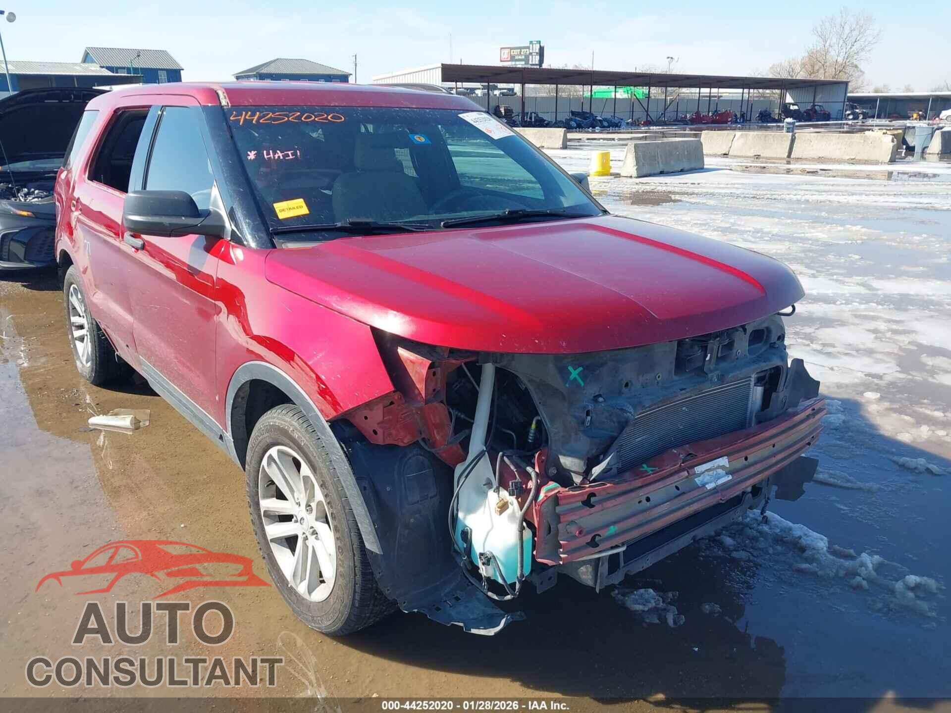 FORD EXPLORER 2017 - 1FM5K7B80HGA92964