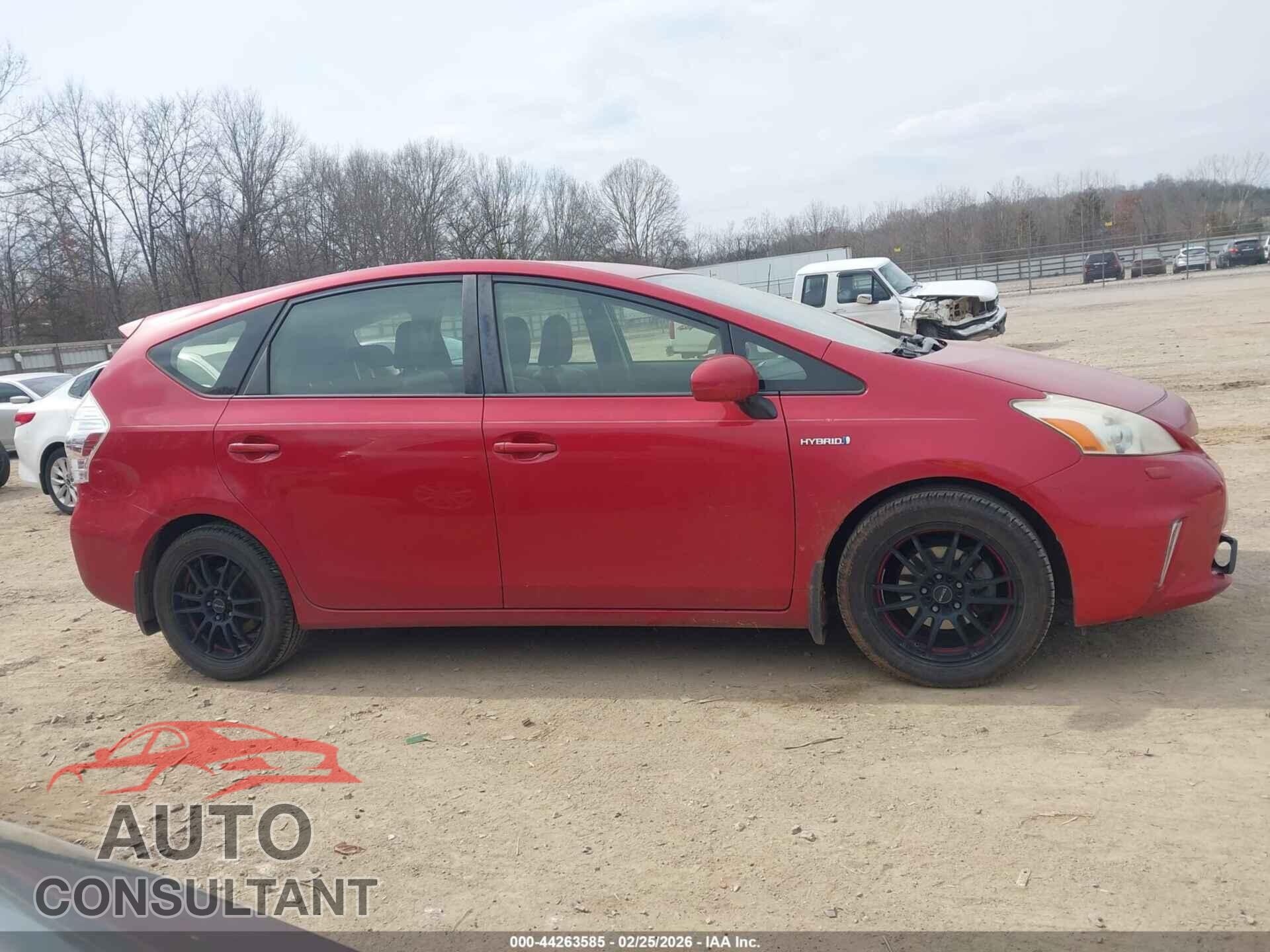 TOYOTA PRIUS V 2013 - JTDZN3EU4D3248990