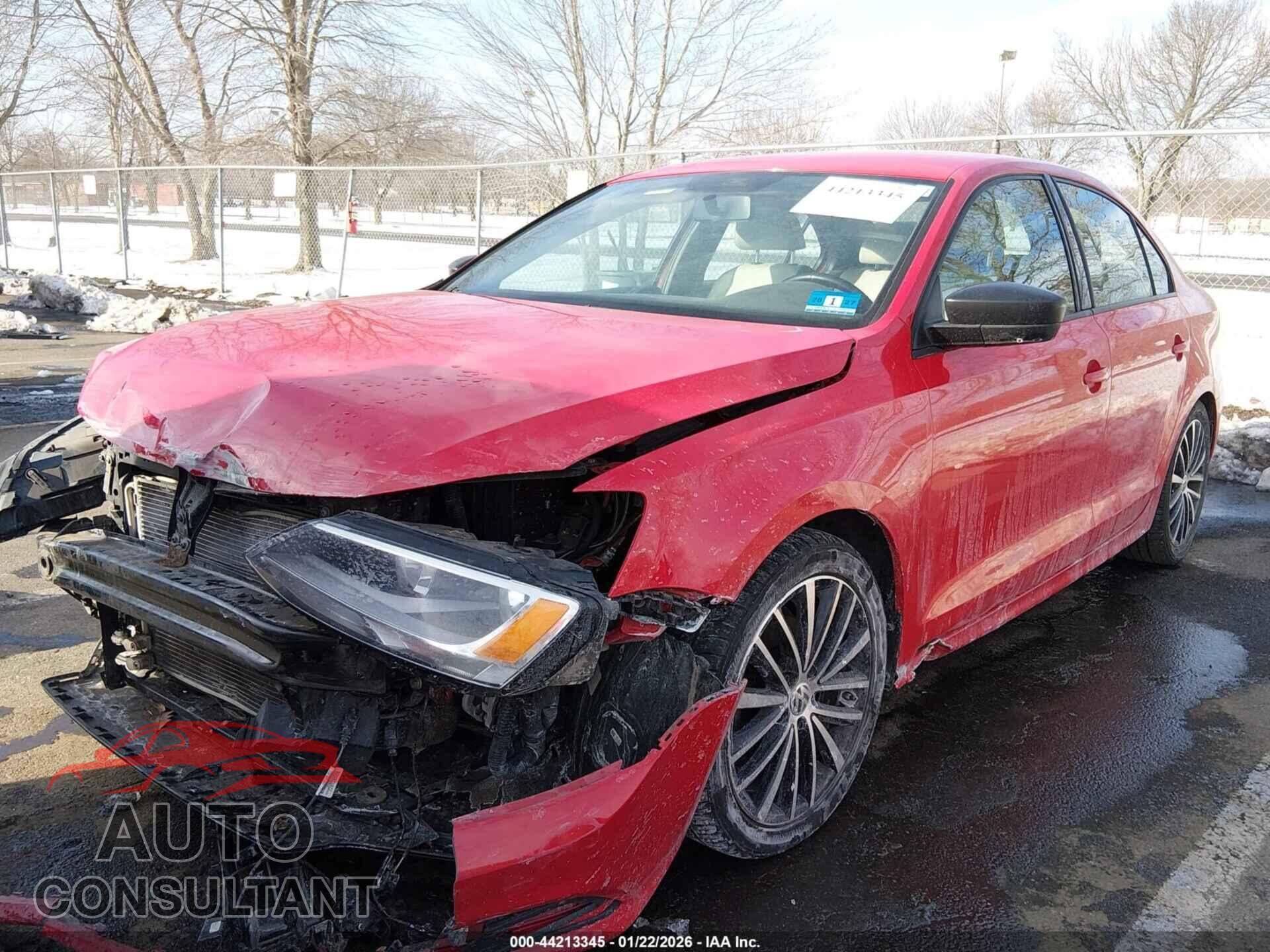 VOLKSWAGEN JETTA 2016 - 3VWD17AJ9GM418446