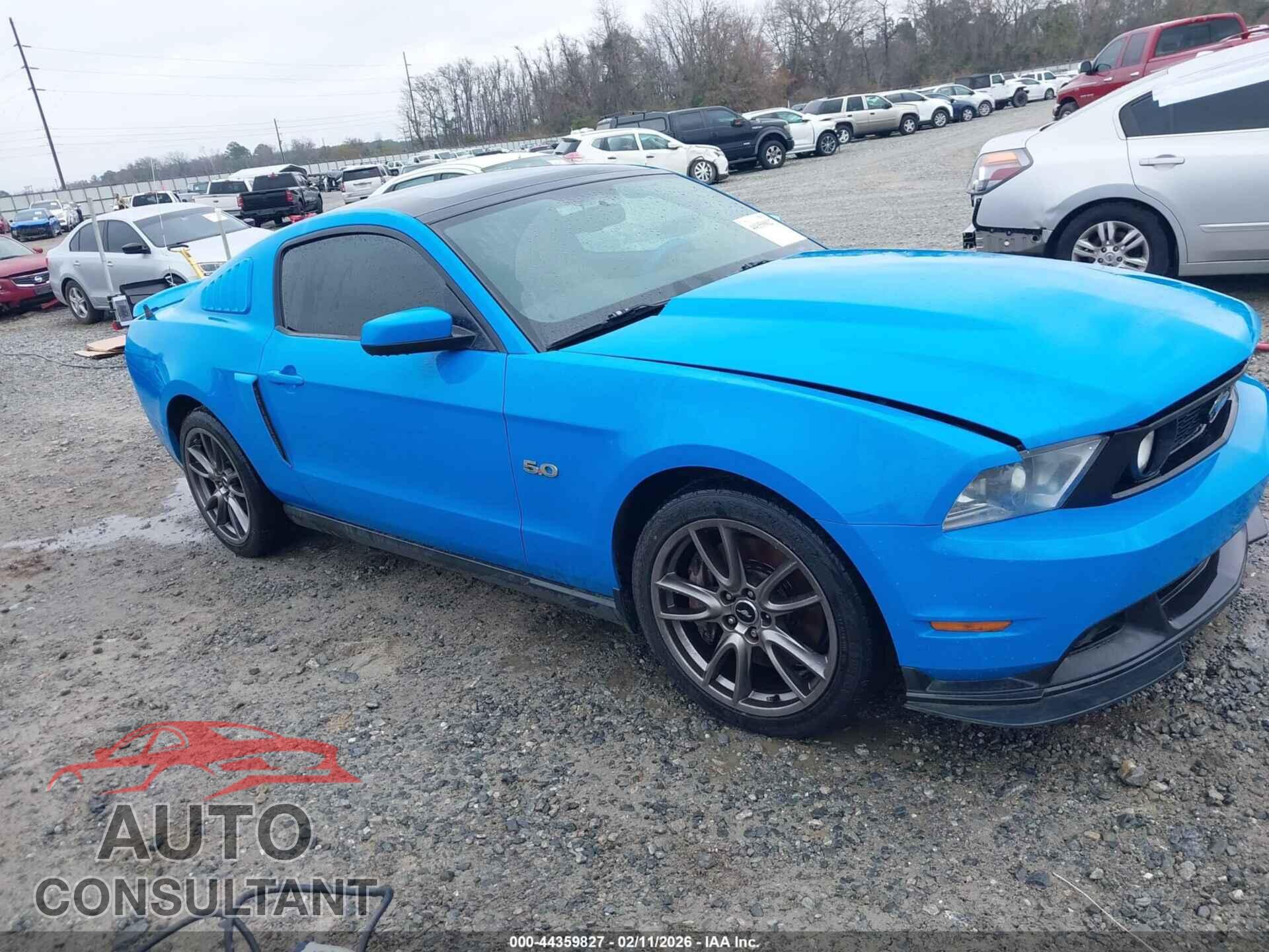 FORD MUSTANG 2012 - 1ZVBP8CF7C5241870