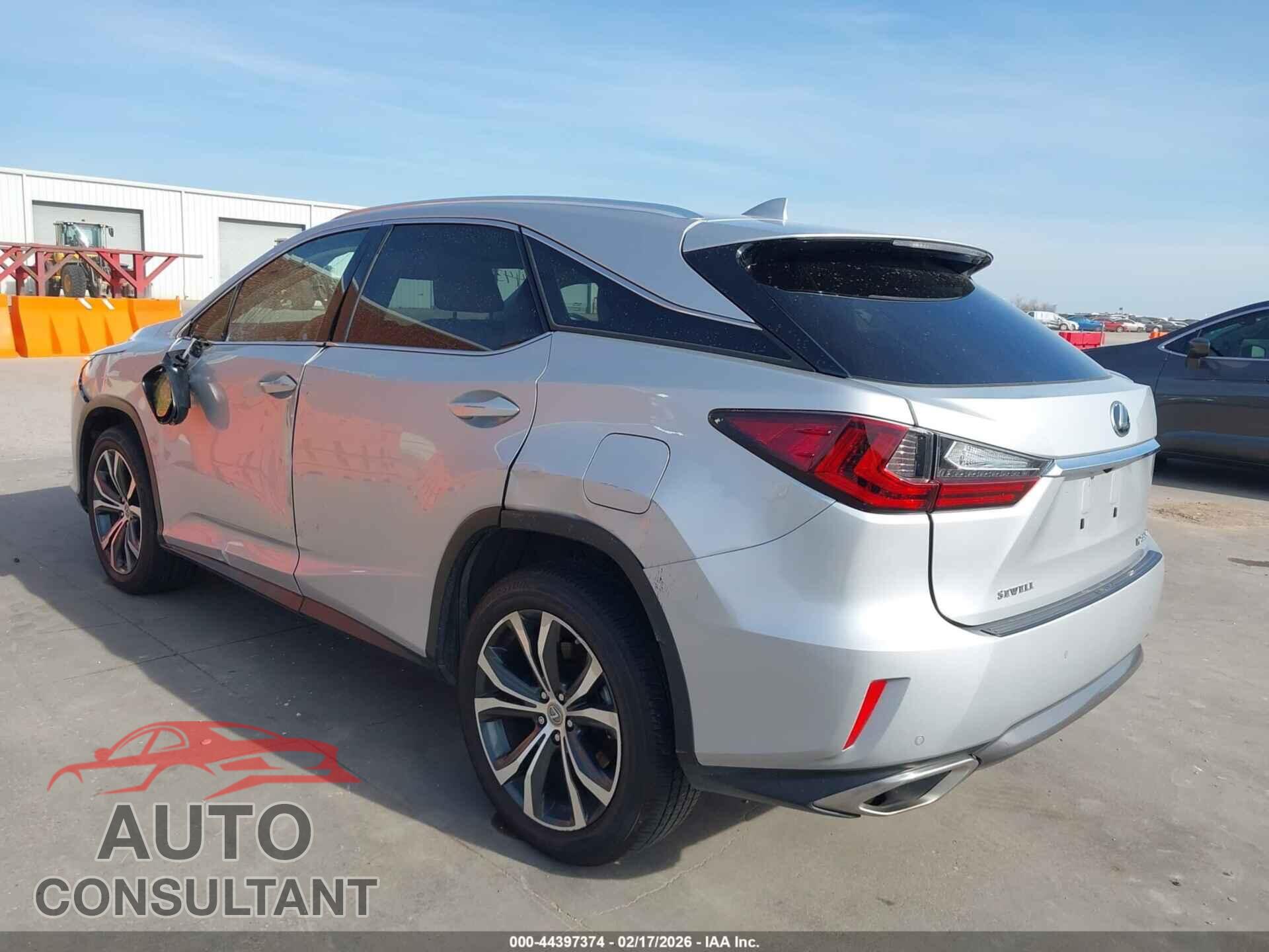 LEXUS RX 350 2017 - 2T2ZZMCA3HC091092