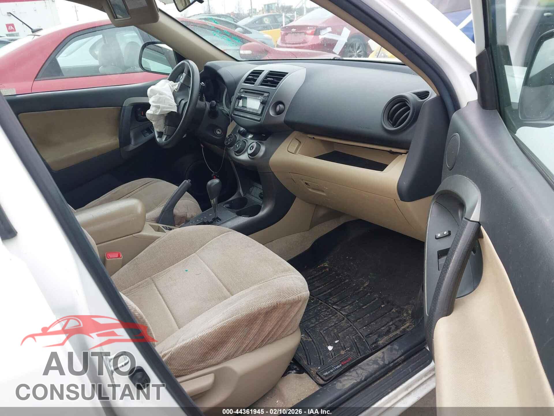 TOYOTA RAV4 2012 - 2T3ZF4DV7CW111146