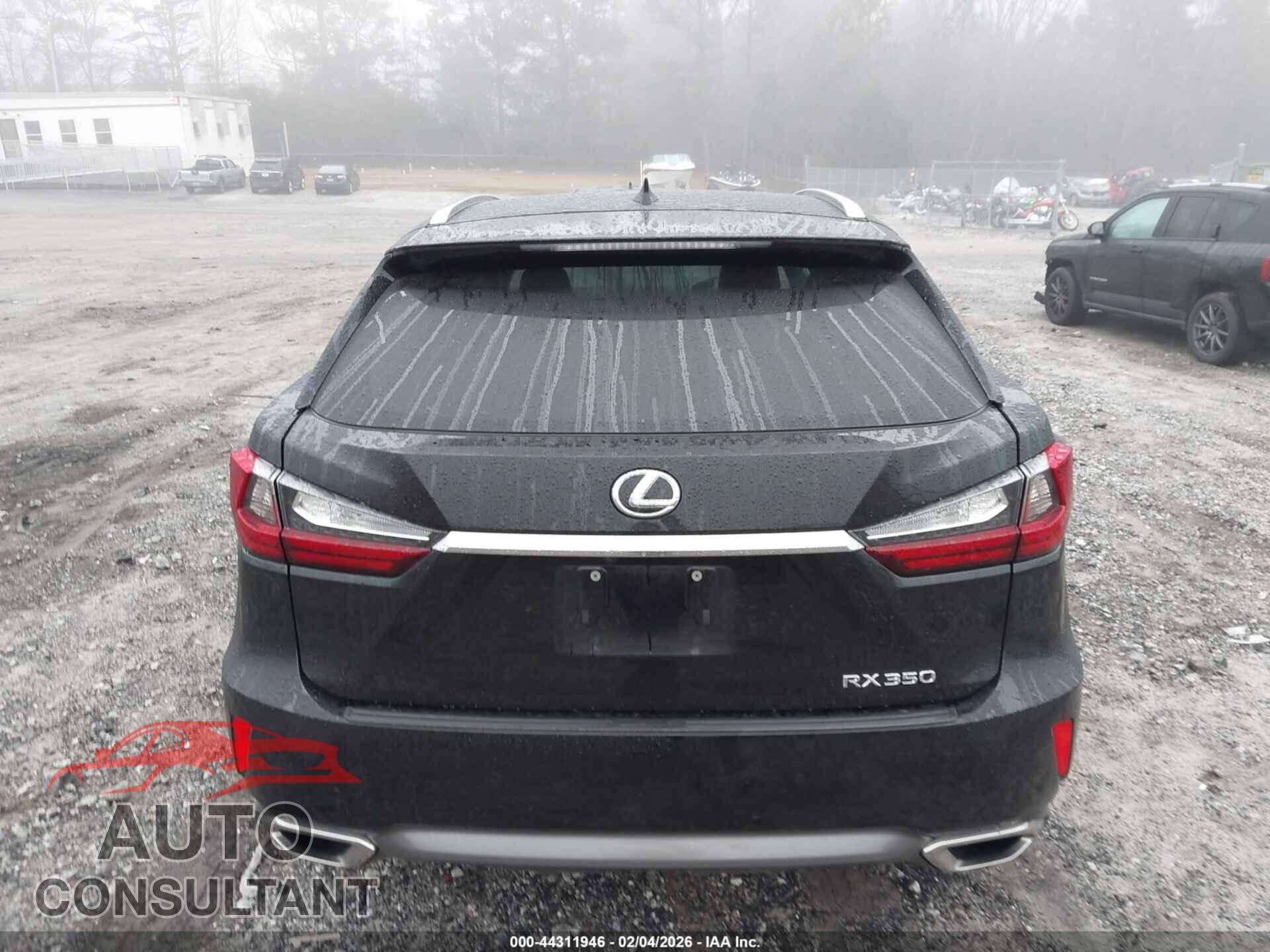 LEXUS RX 350 2017 - 2T2ZZMCA3HC043978