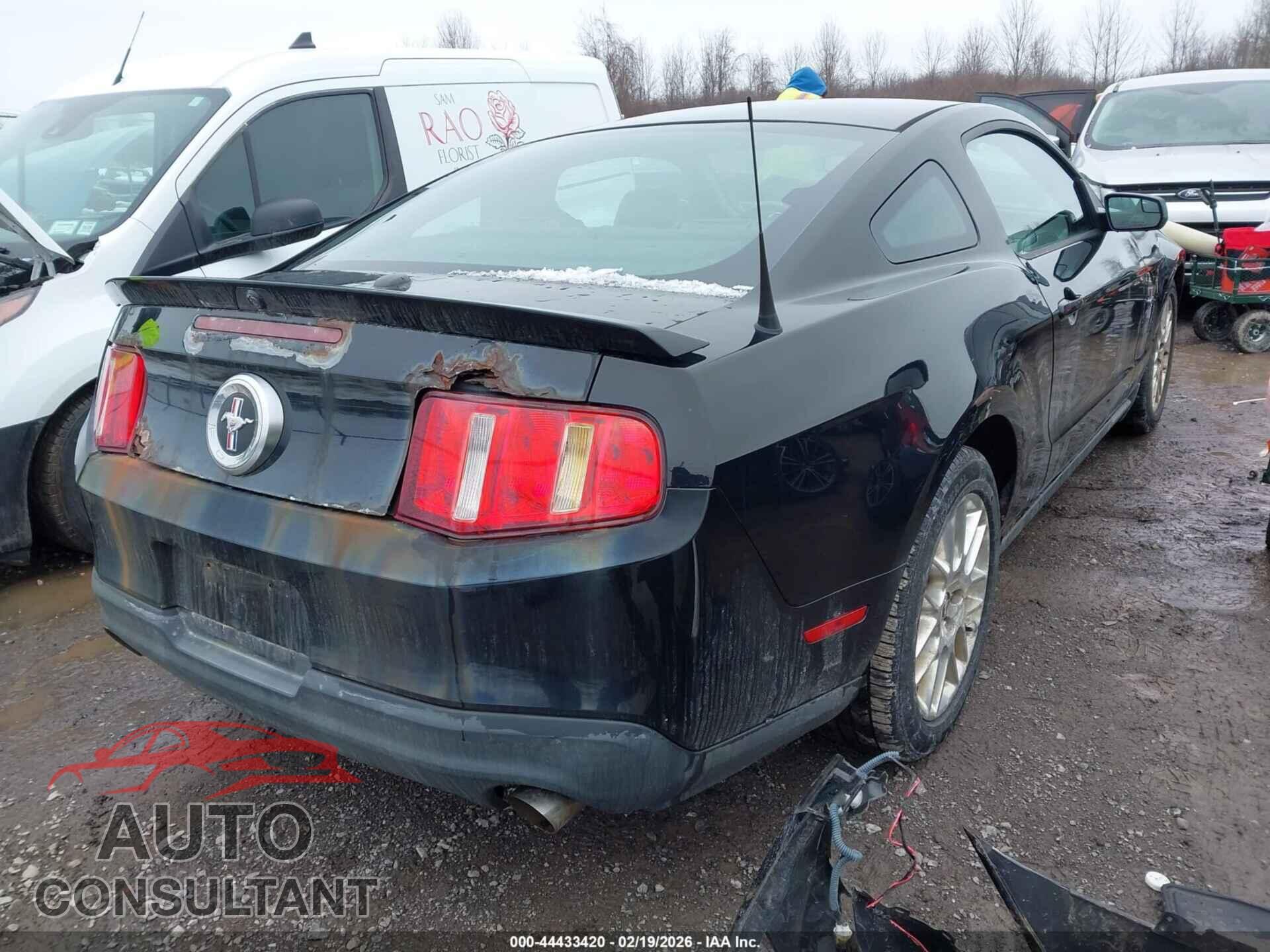 FORD MUSTANG 2012 - 1ZVBP8AM1C5213371