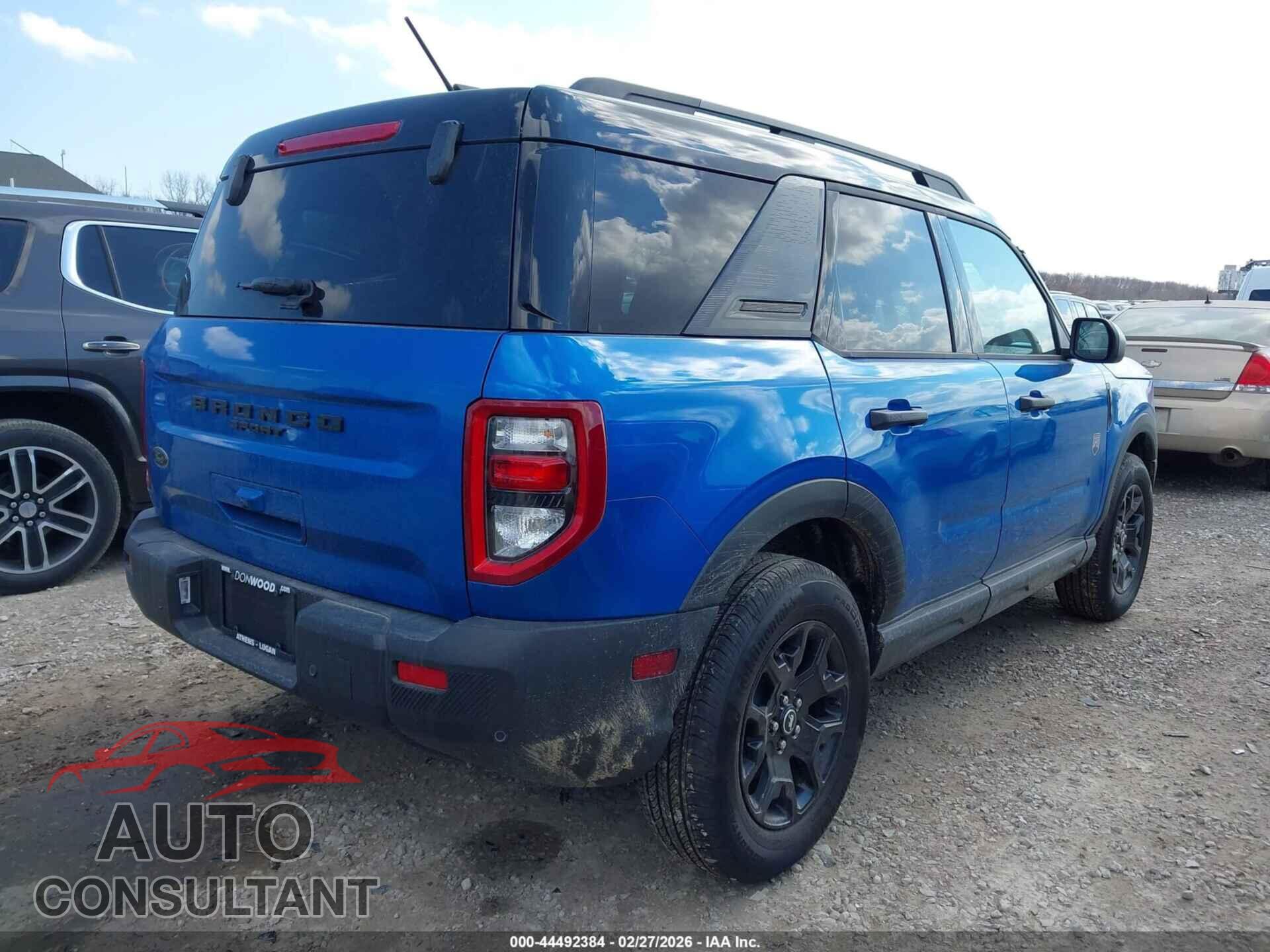 FORD BRONCO SPORT 2025 - 3FMCR9BN6SRF67280