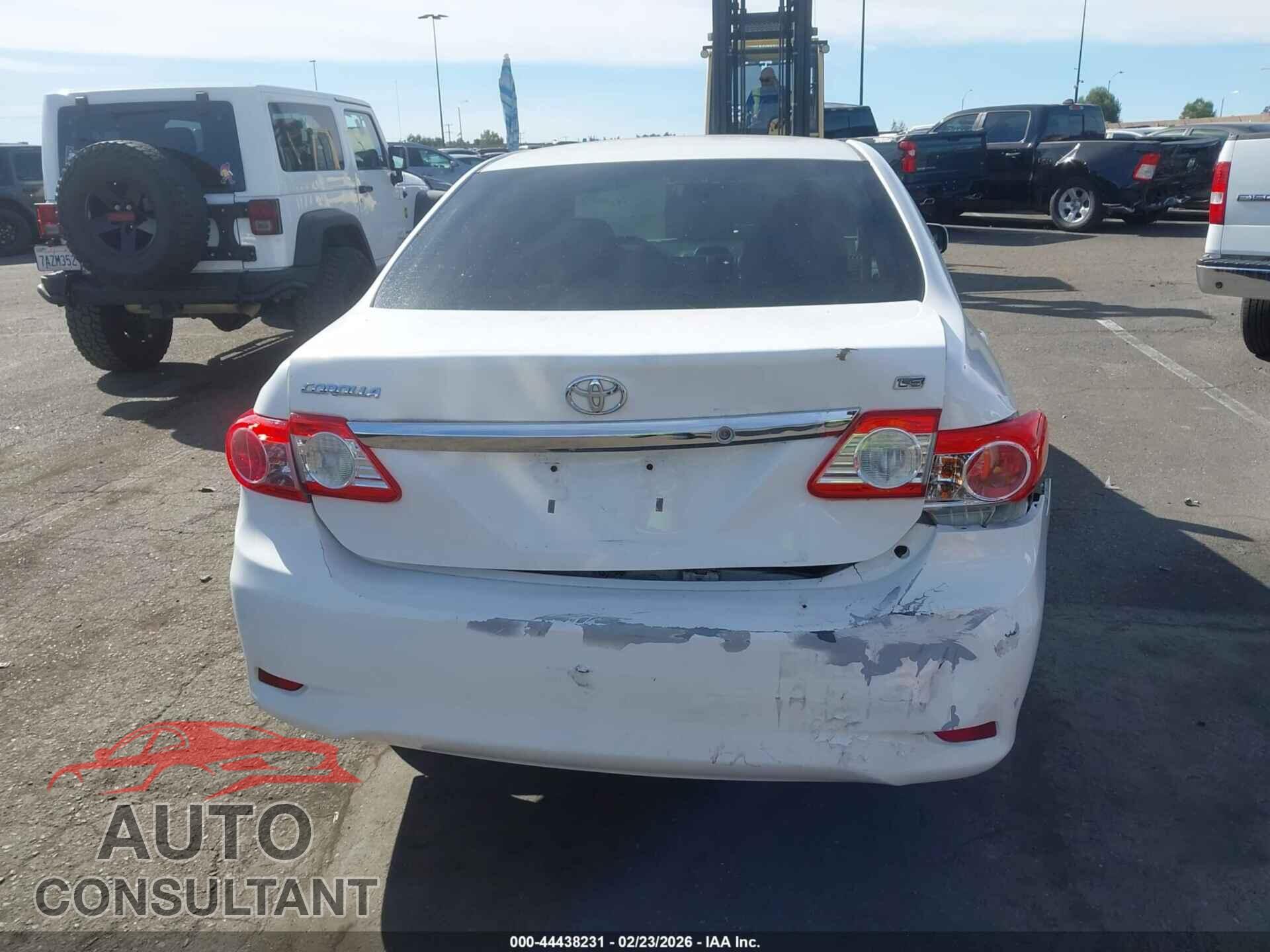 TOYOTA COROLLA 2012 - 2T1BU4EE2CC807011