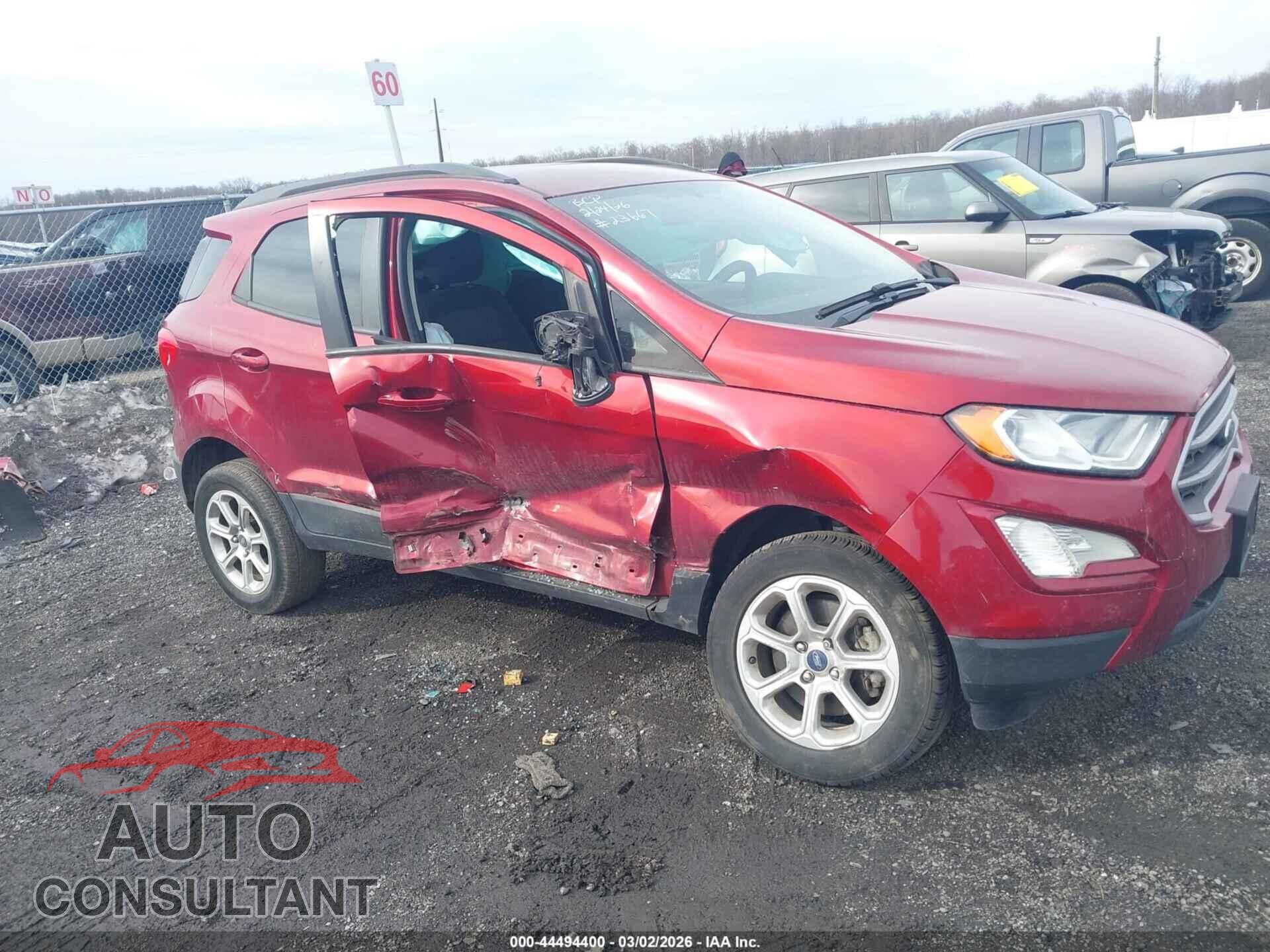 FORD ECOSPORT 2020 - MAJ6S3GL4LC376862