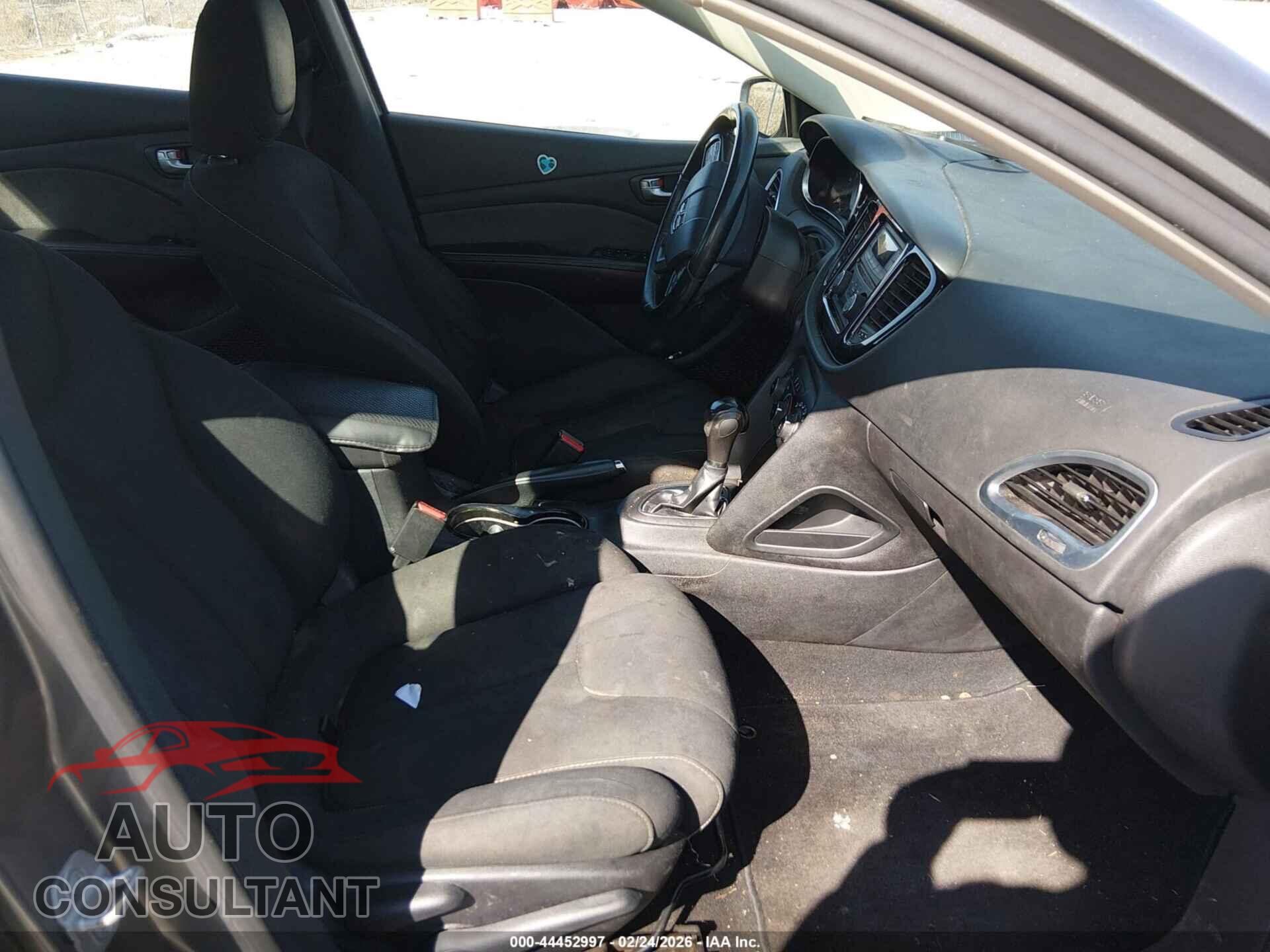 DODGE DART 2013 - 1C3CDFBA9DD178499
