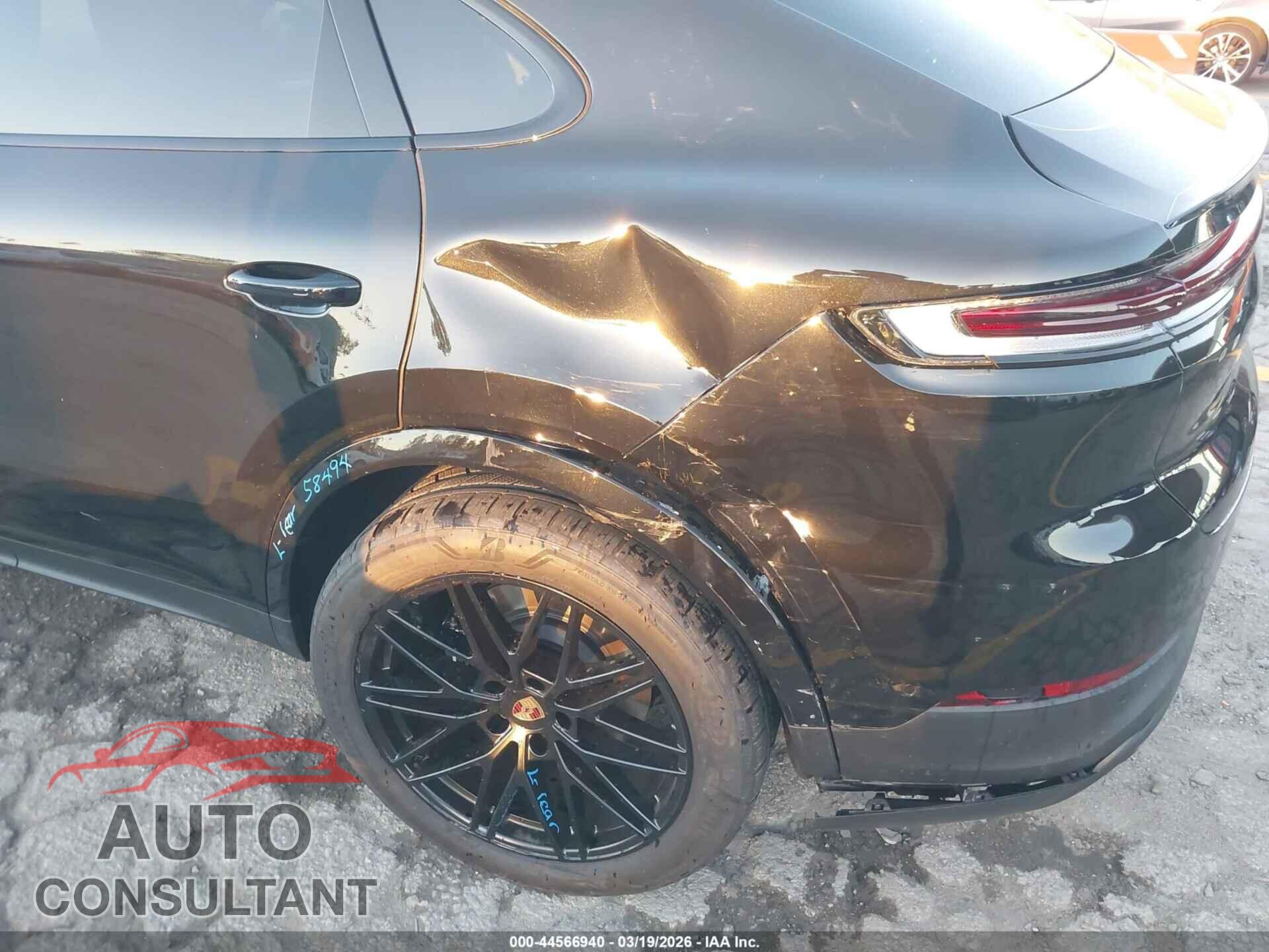 PORSCHE CAYENNE COUPE 2026 - WP1BA2AY6TDA35210