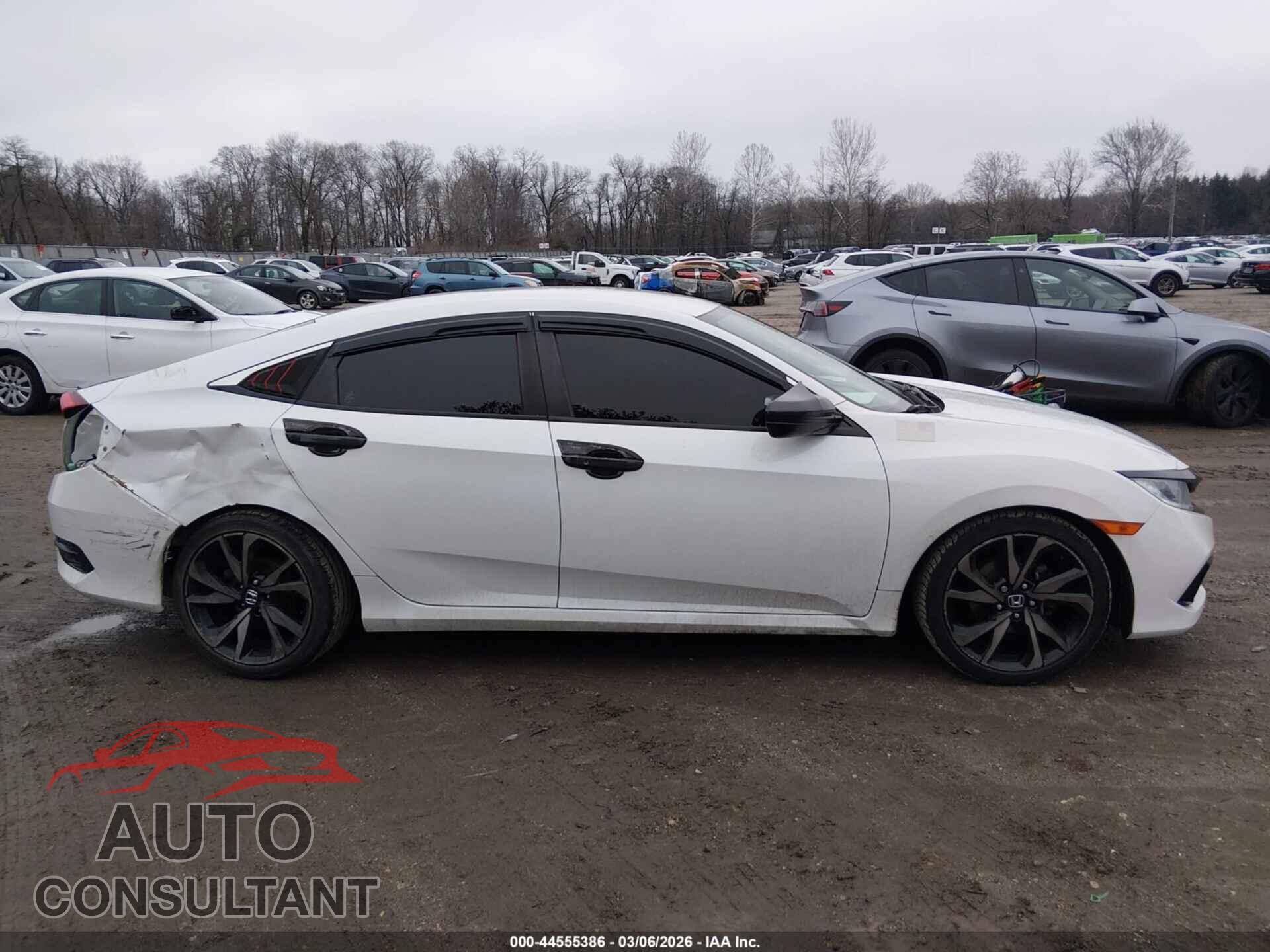 HONDA CIVIC 2019 - 2HGFC2F84KH564566