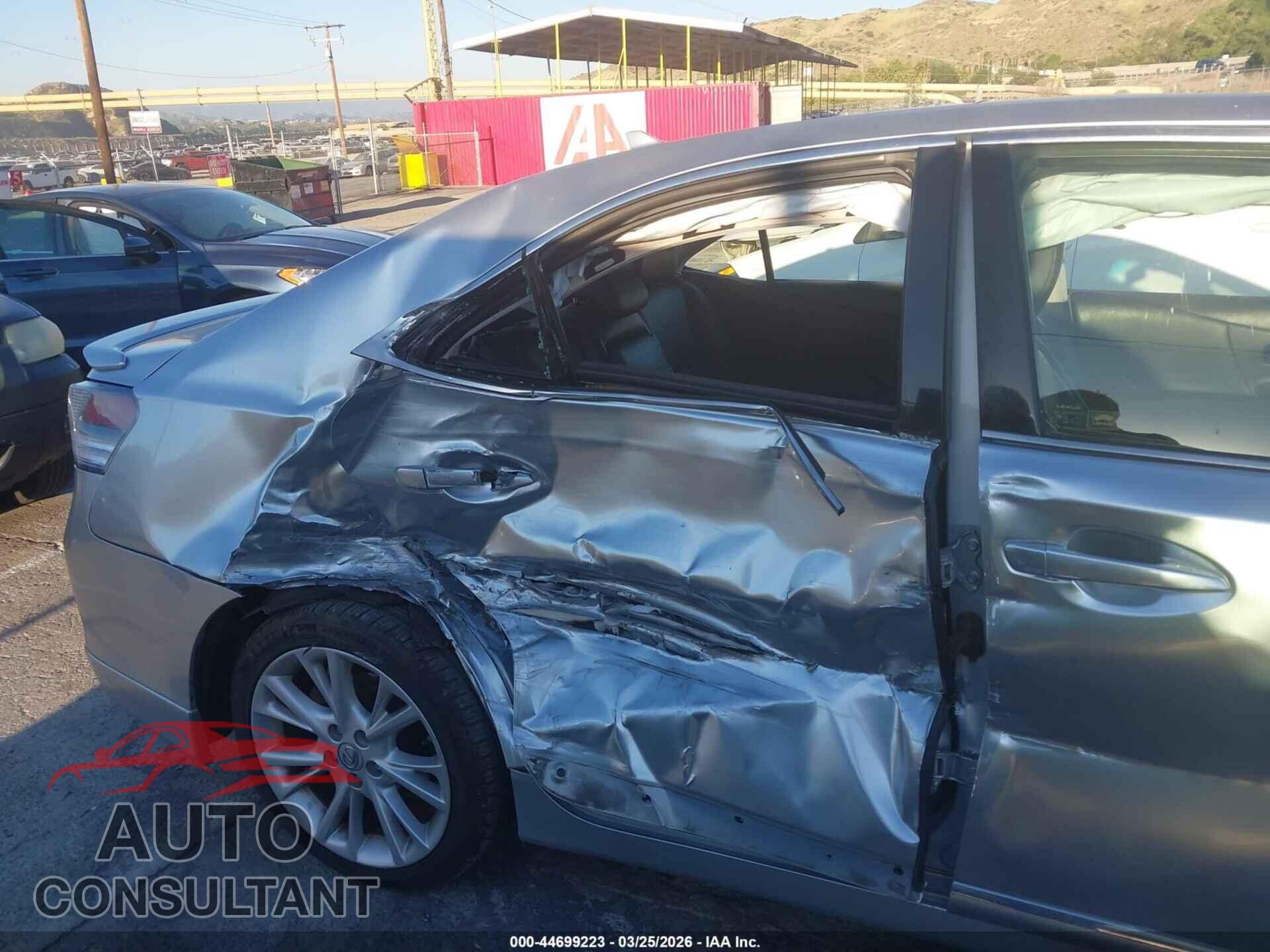 LEXUS HS 250H 2010 - JTHBB1BAXA2018069