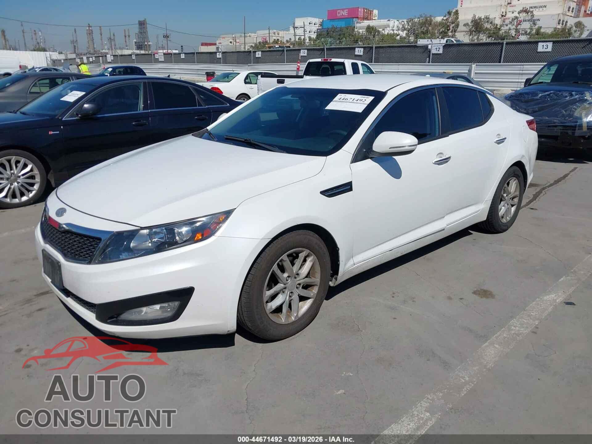 KIA OPTIMA 2013 - KNAGM4A75D5434023