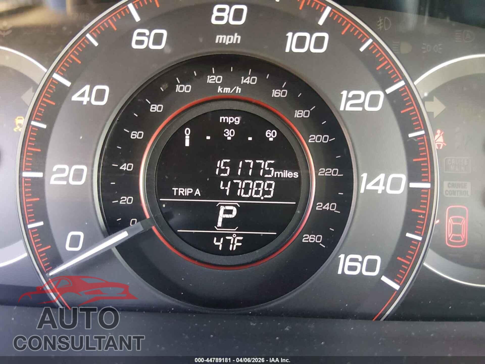HONDA ACCORD 2014 - 1HGCR2F59EA136969