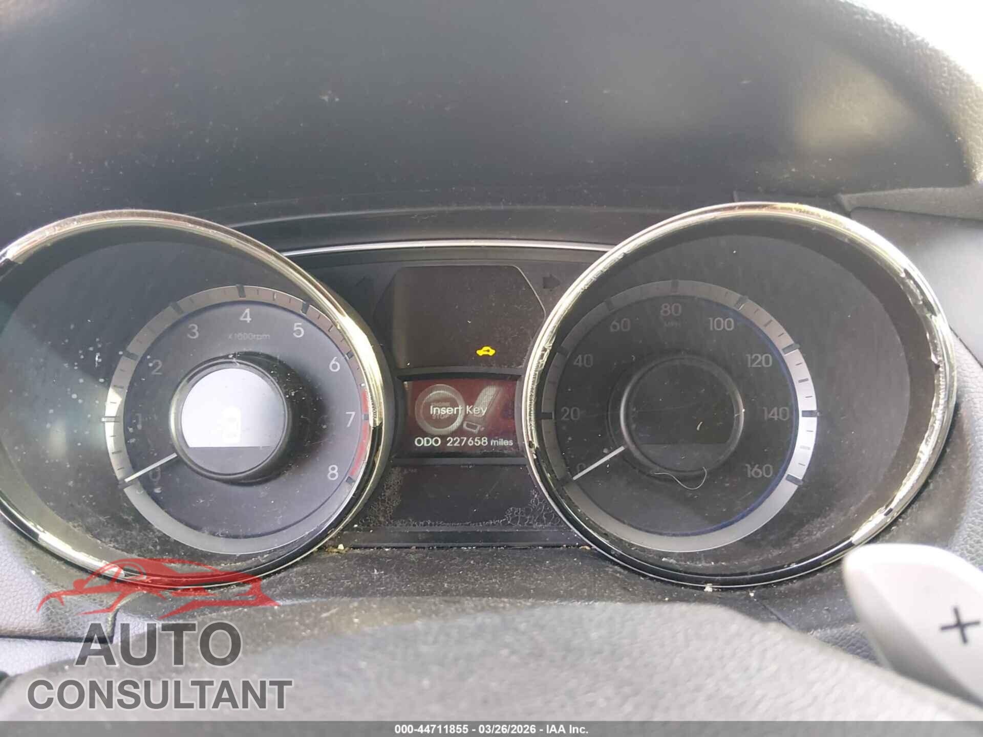 HYUNDAI SONATA 2013 - 5NPEC4AB7DH647363