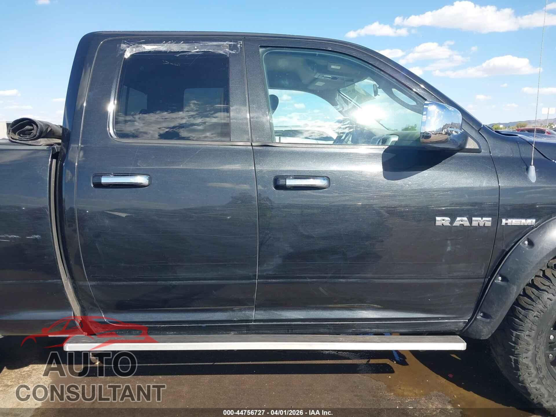 DODGE RAM 1500 2010 - 1D7RV1GT8AS107324