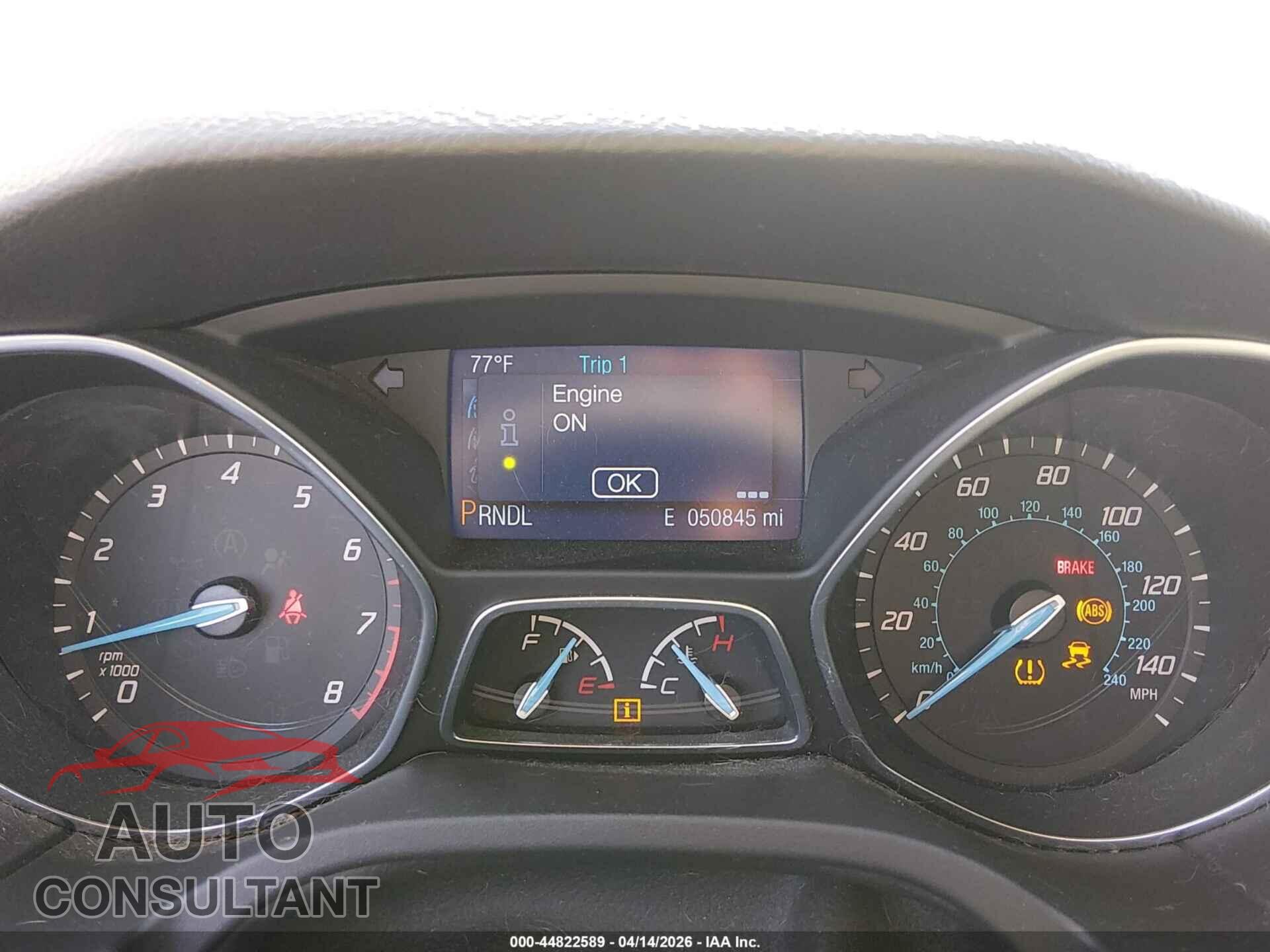 FORD FOCUS 2014 - 1FADP3K24EL435872