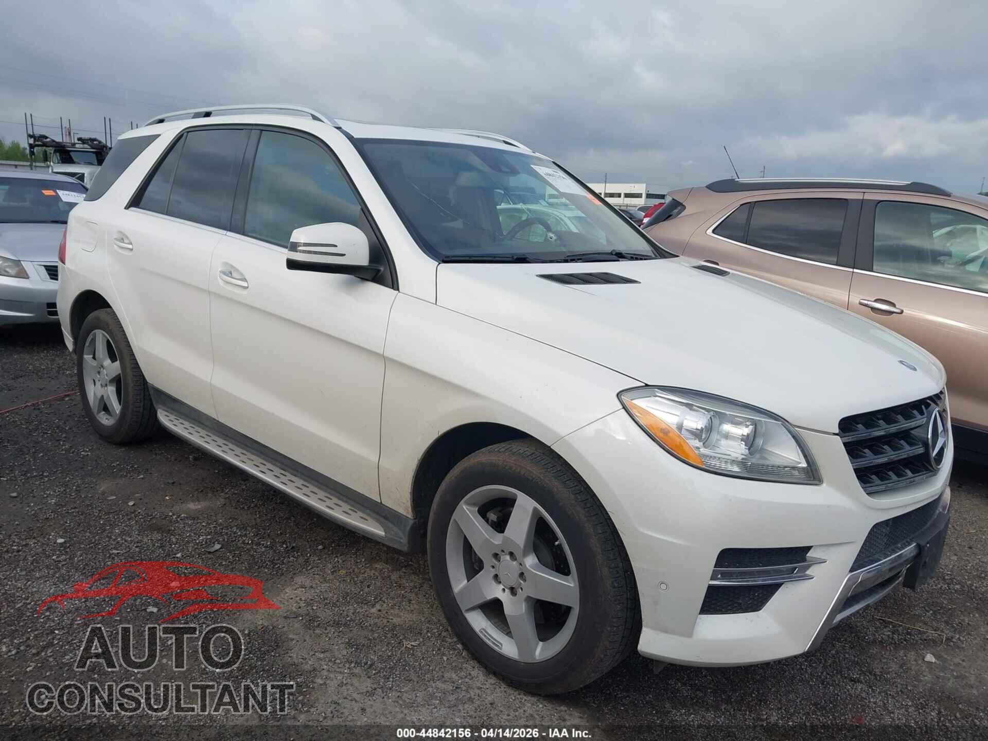 MERCEDES-BENZ ML 350 2014 - 4JGDA5JB3EA293188