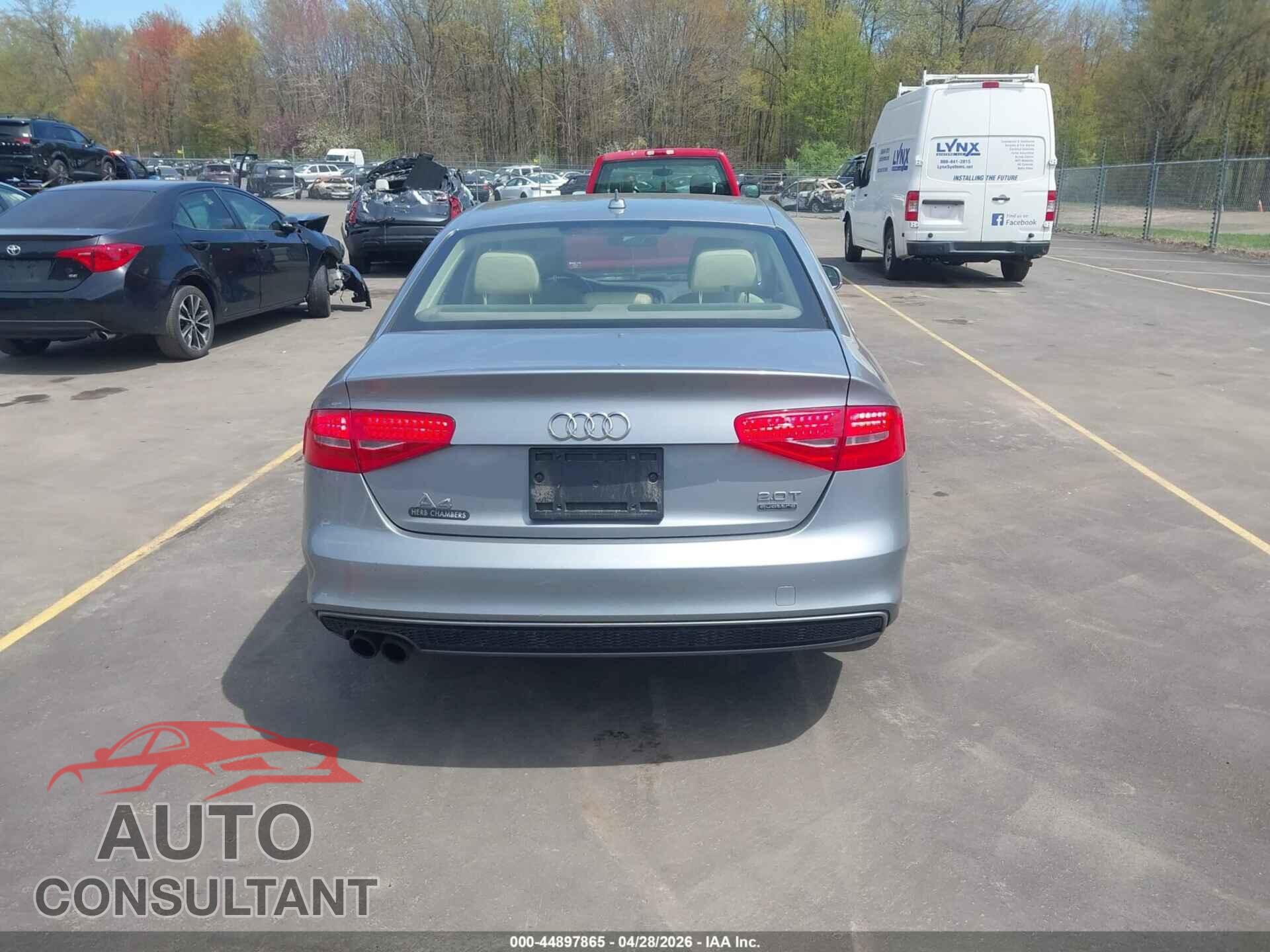 AUDI A4 2016 - WAUBFAFL0GN002968