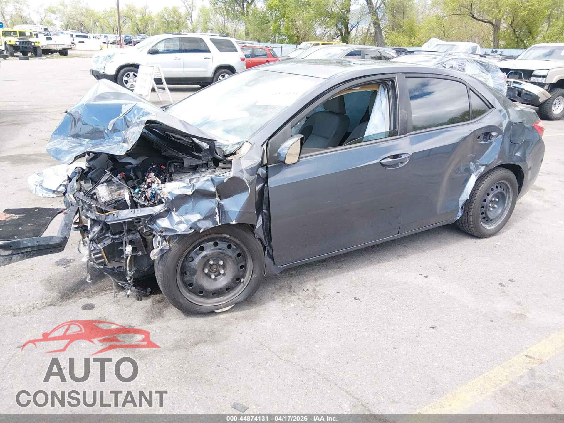 TOYOTA COROLLA 2017 - 5YFBURHE3HP687591