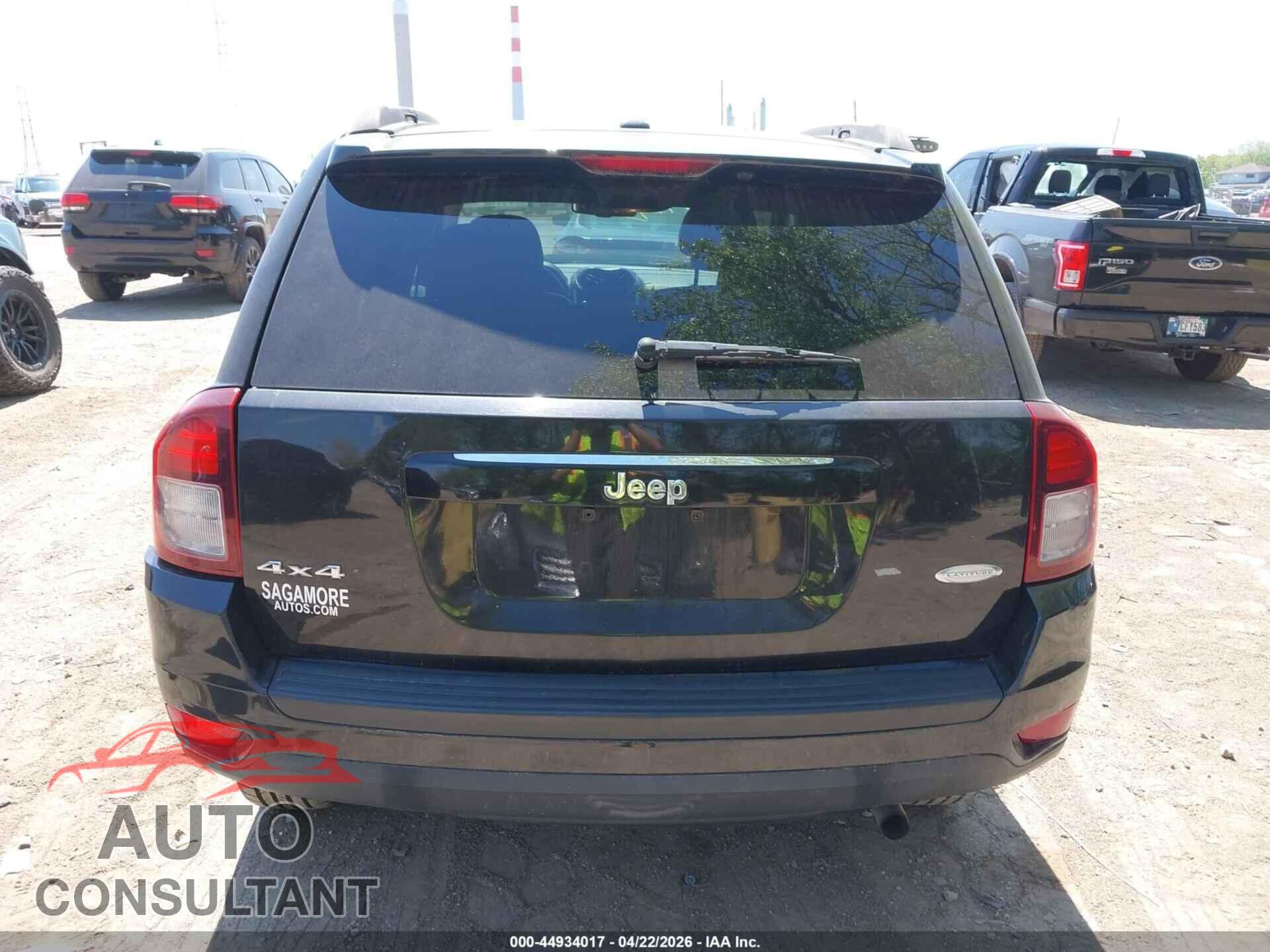 JEEP COMPASS 2017 - 1C4NJDEB5HD142711