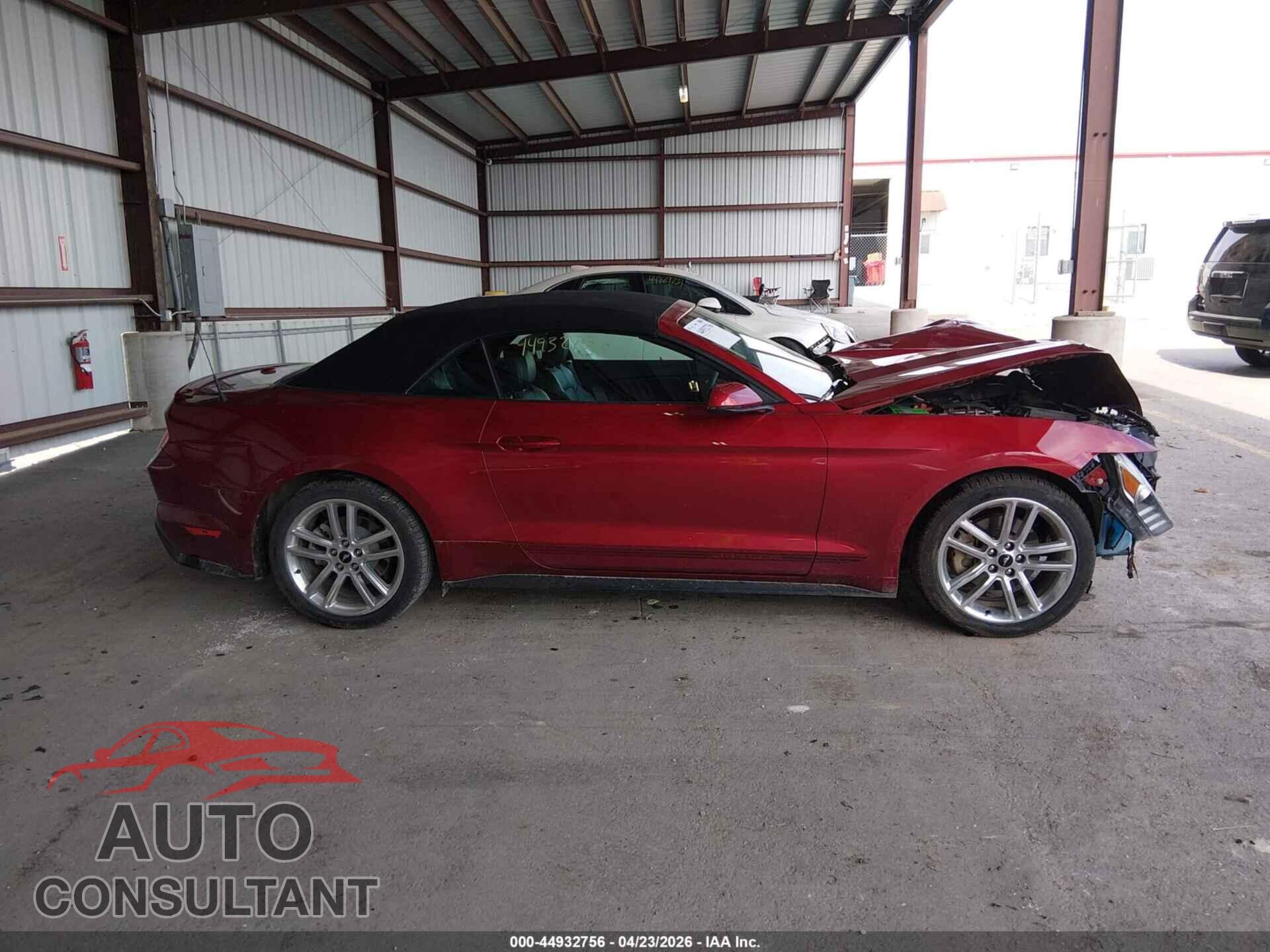 FORD MUSTANG 2017 - 1FATP8UH4H5303245