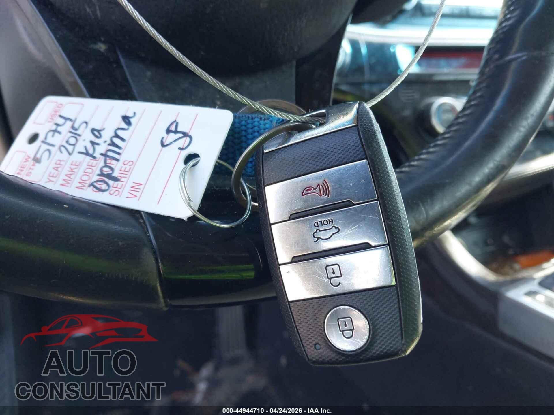 KIA OPTIMA 2015 - 5XXGN4A74FG390823