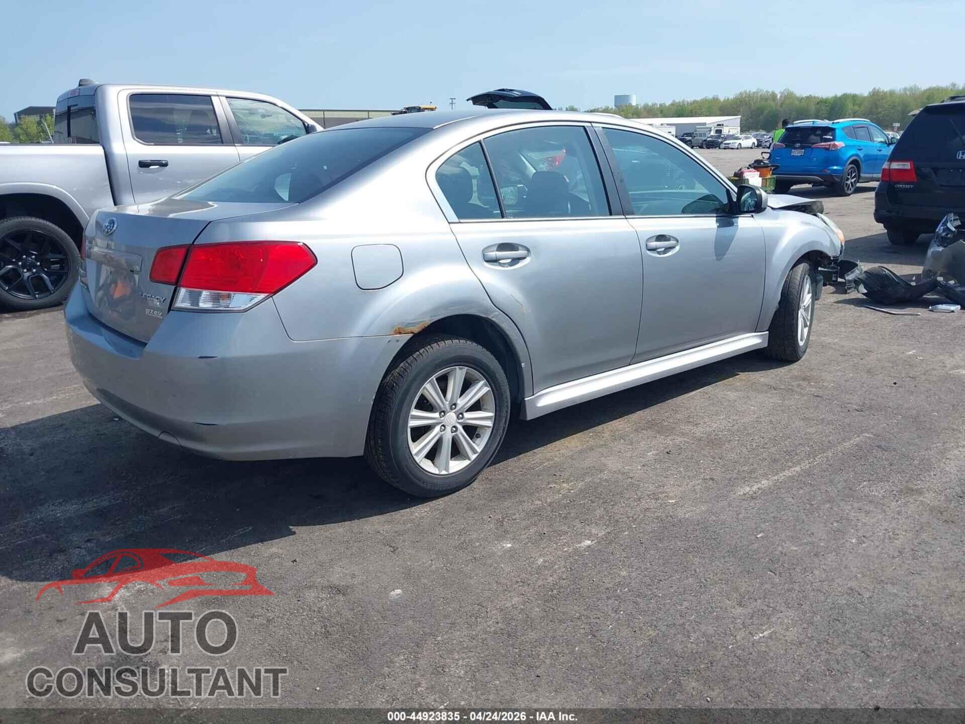 SUBARU LEGACY 2011 - 4S3BMBC69B3251917