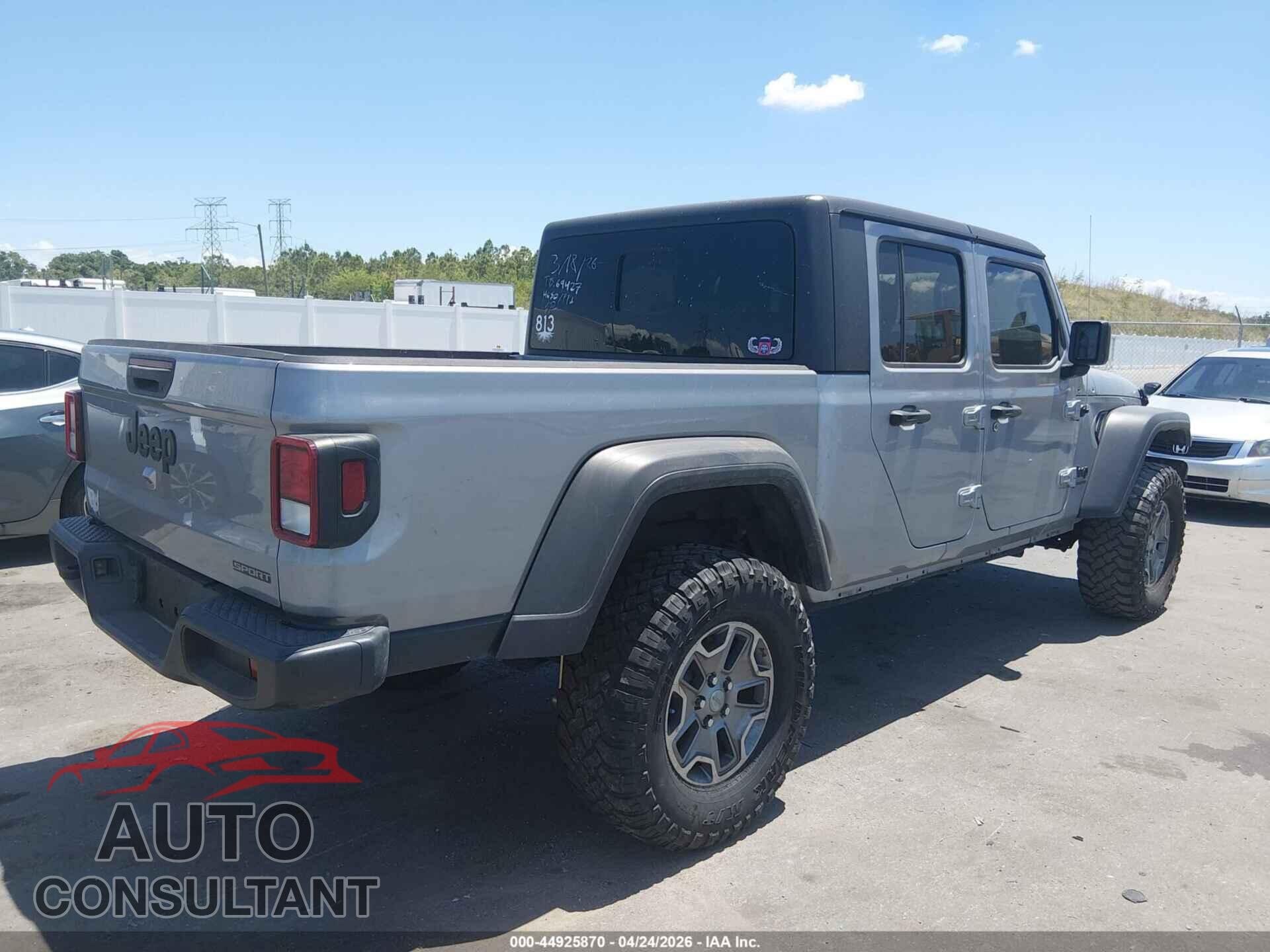 JEEP GLADIATOR 2020 - 1C6HJTAG8LL170596