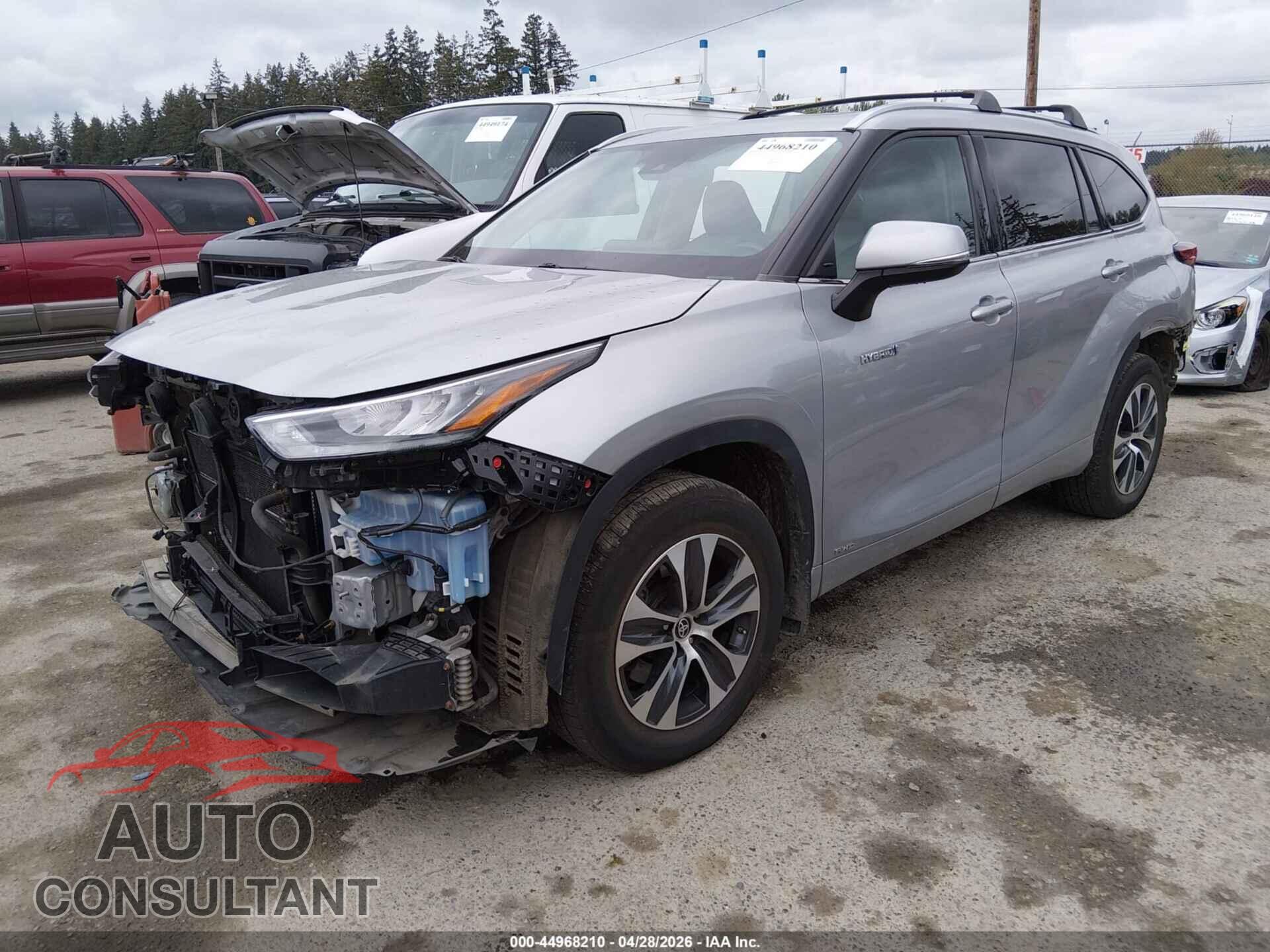 TOYOTA HIGHLANDER 2020 - 5TDHBRCH8LS502338