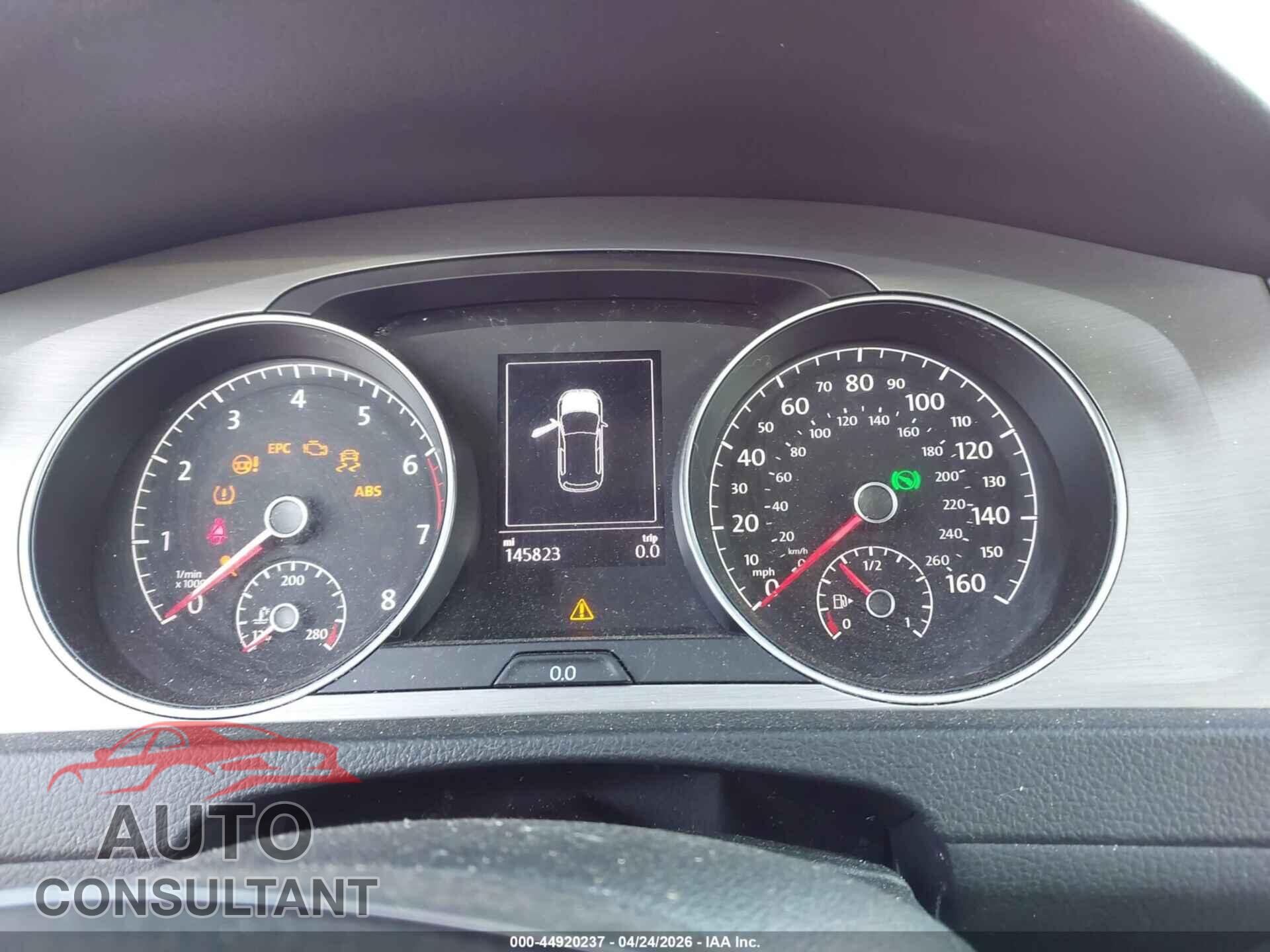 VOLKSWAGEN GOLF 2017 - 3VW217AU2HM030087