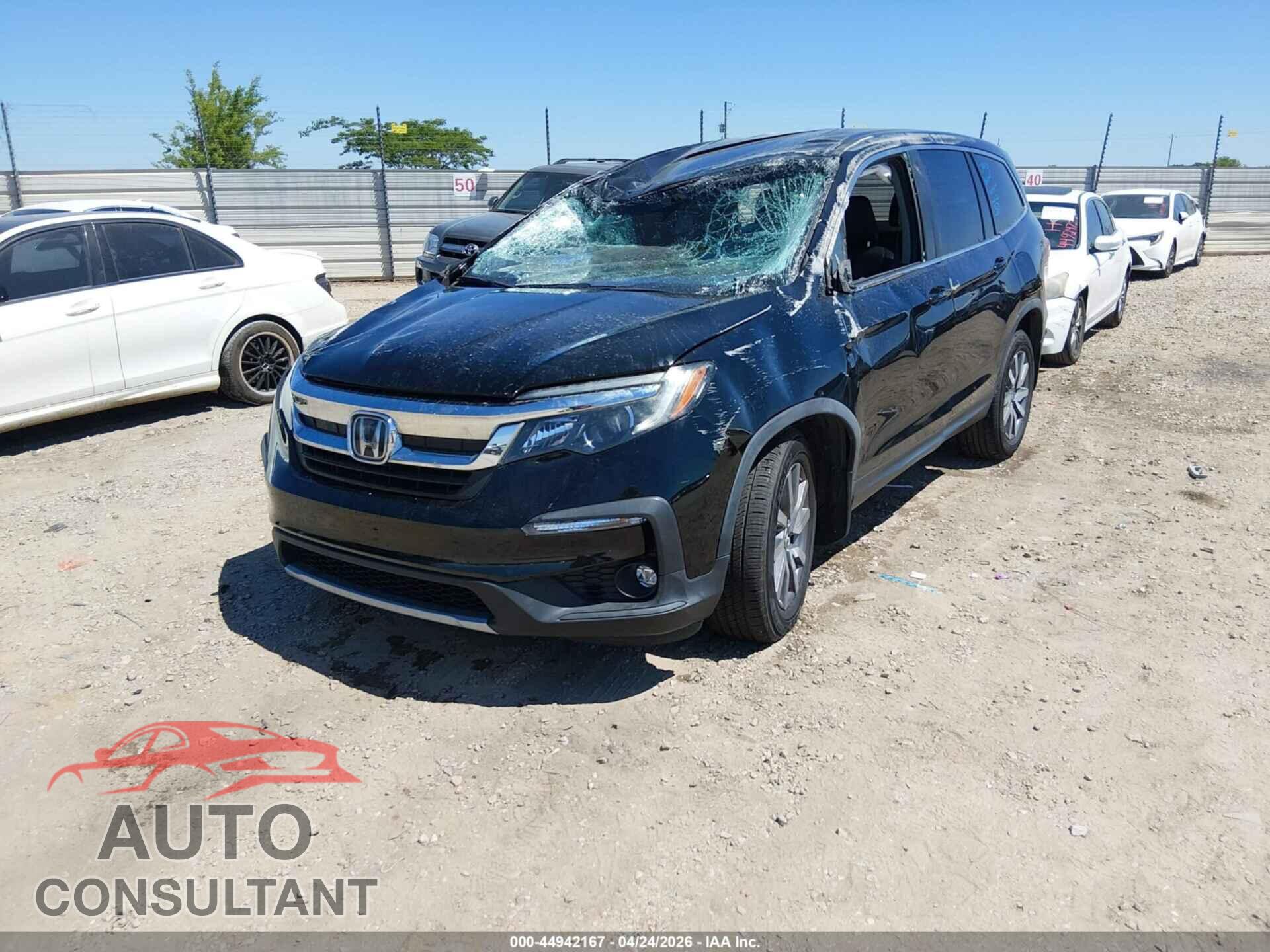 HONDA PILOT 2019 - 5FNYF5H51KB012998