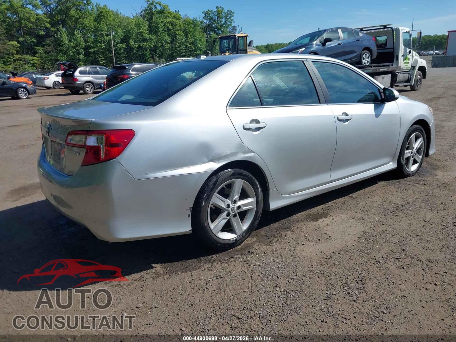 TOYOTA CAMRY 2012 - 4T1BF1FK2CU095272