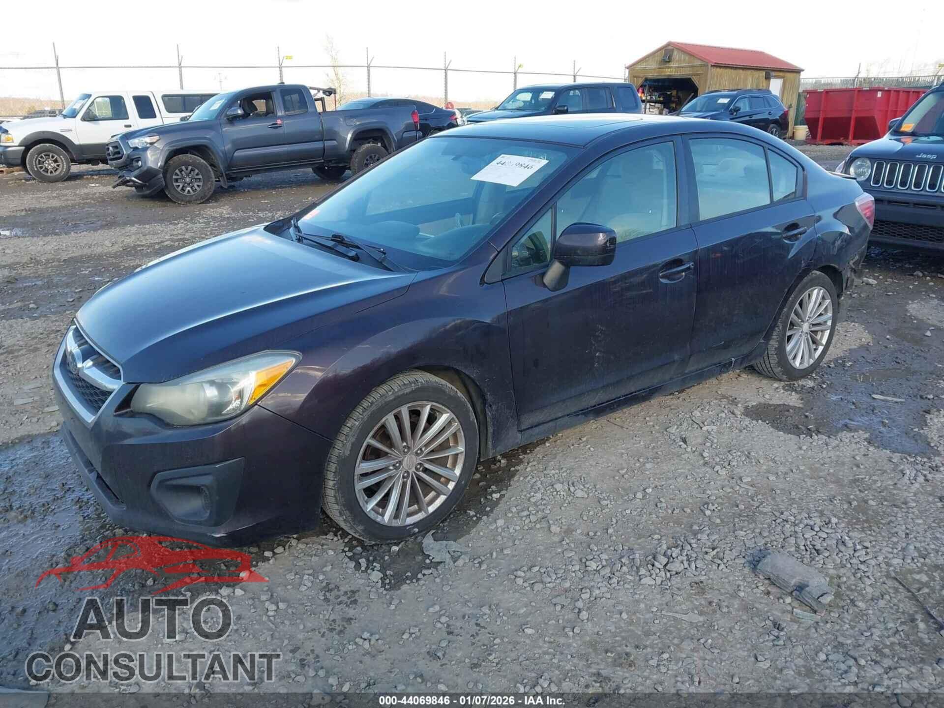 SUBARU IMPREZA 2012 - JF1GJAD65CH008185