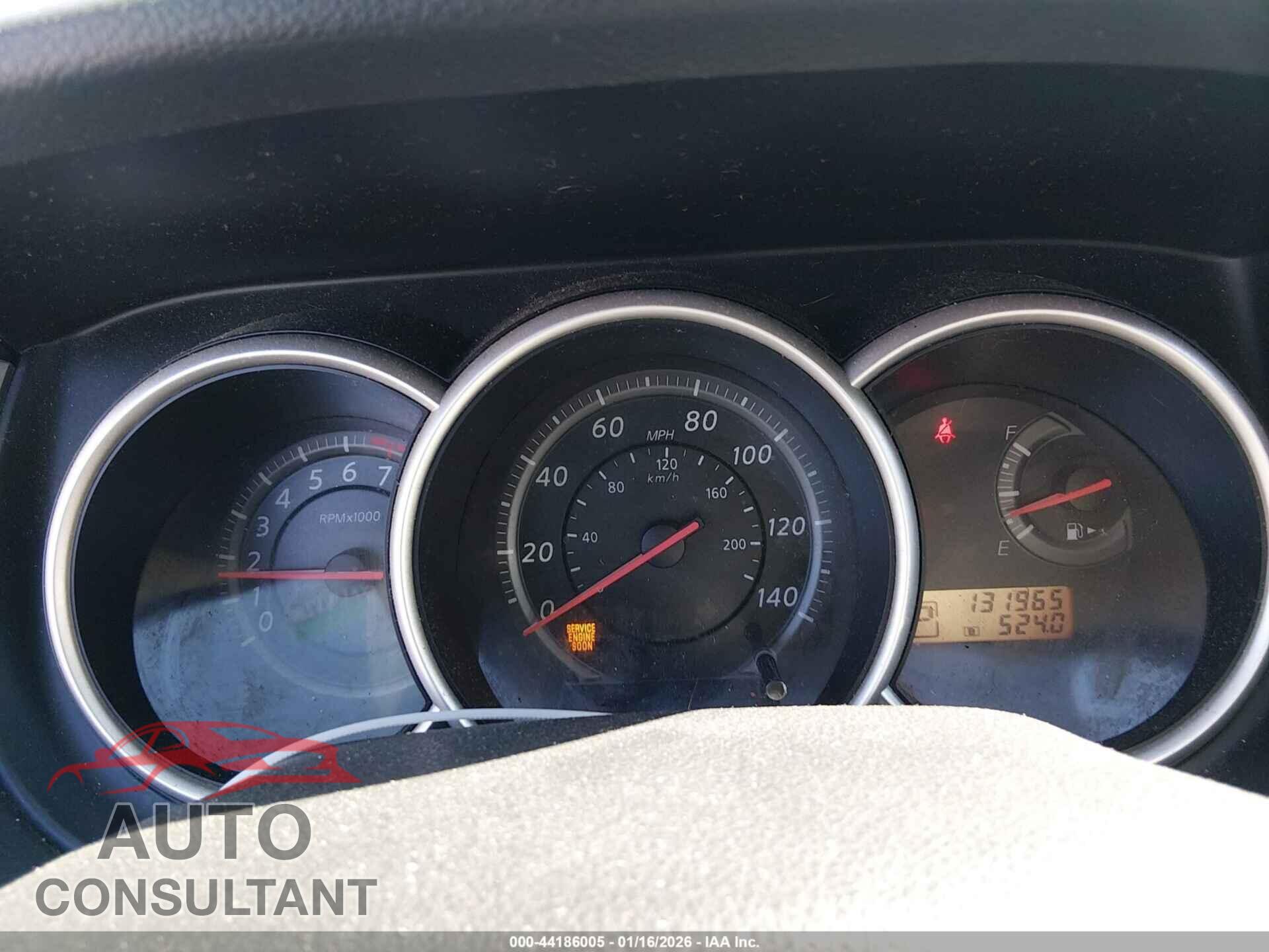 NISSAN VERSA 2012 - 3N1BC1CP4CL382493