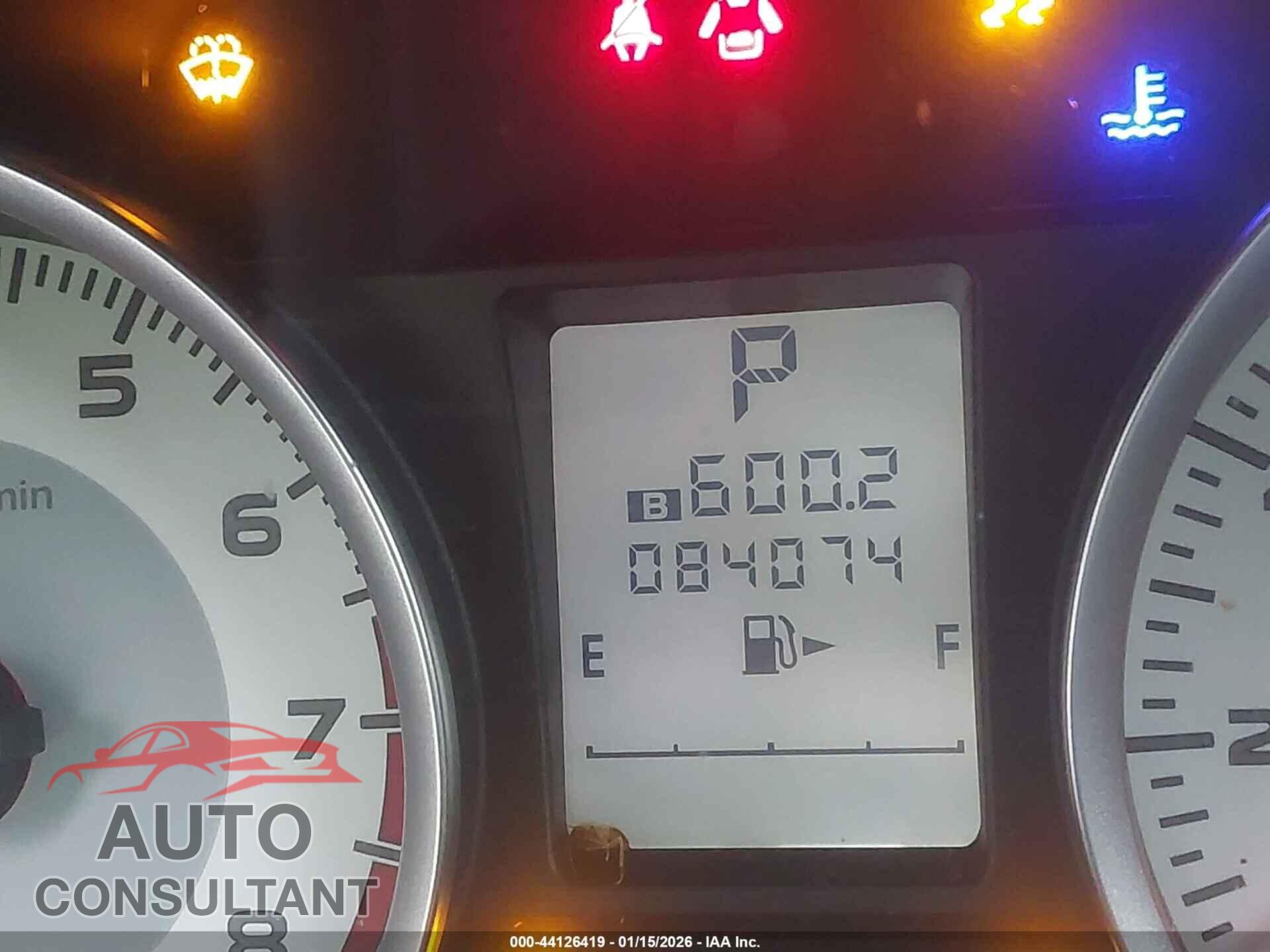 SUBARU IMPREZA 2012 - JF1GPAA64CH212656
