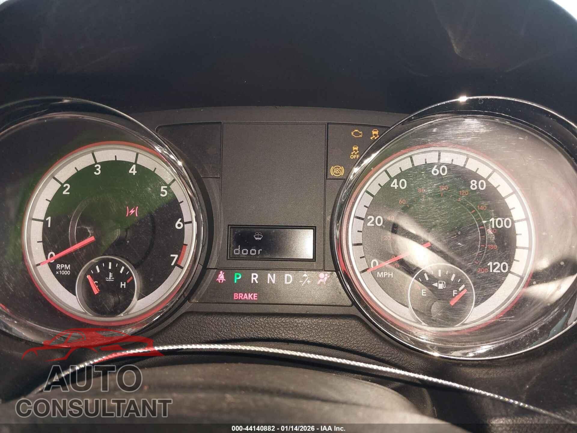 DODGE GRAND CARAVAN 2012 - 2C4RDGBG3CR281218