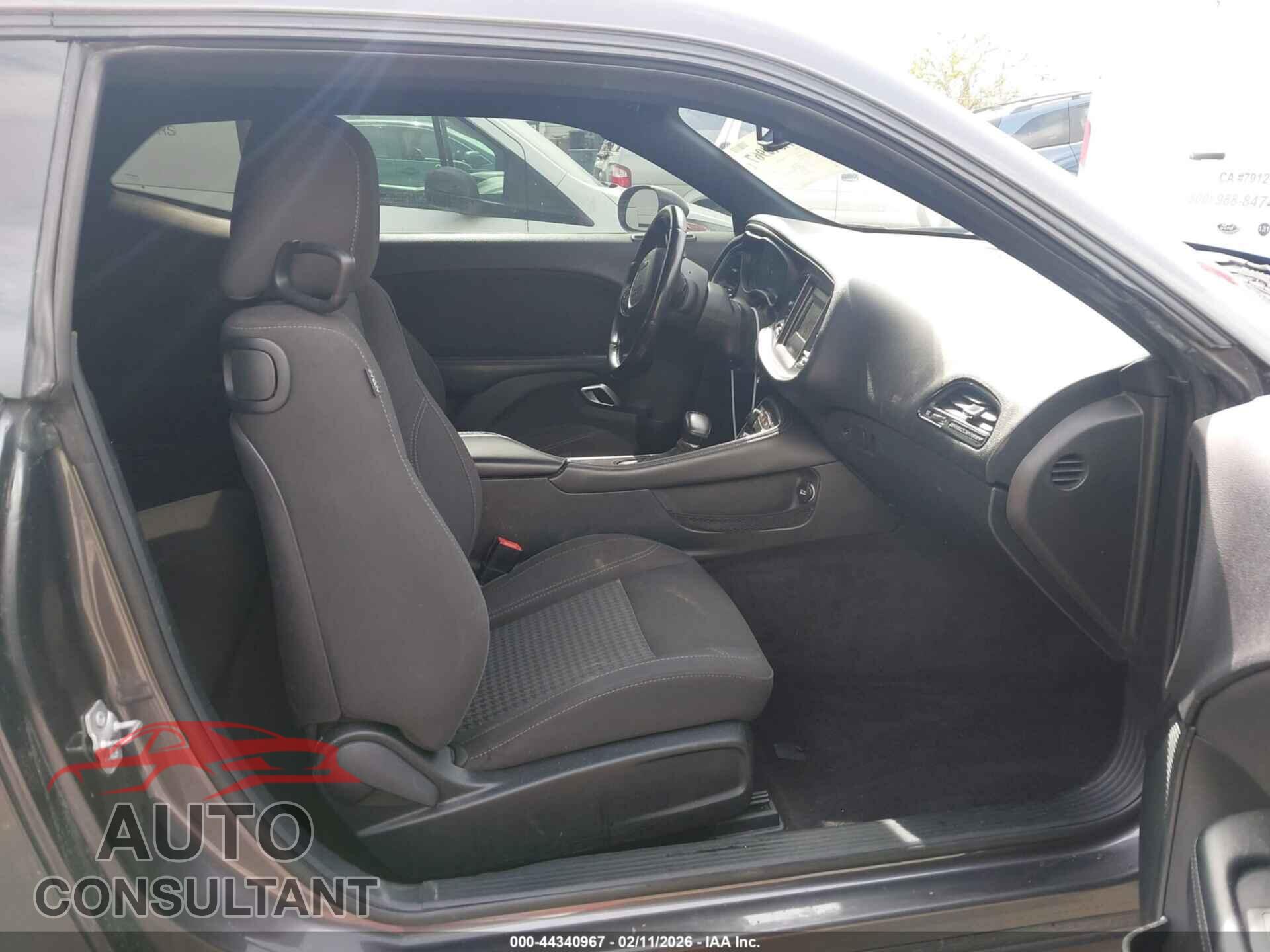 DODGE CHALLENGER 2017 - 2C3CDZAG3HH600038