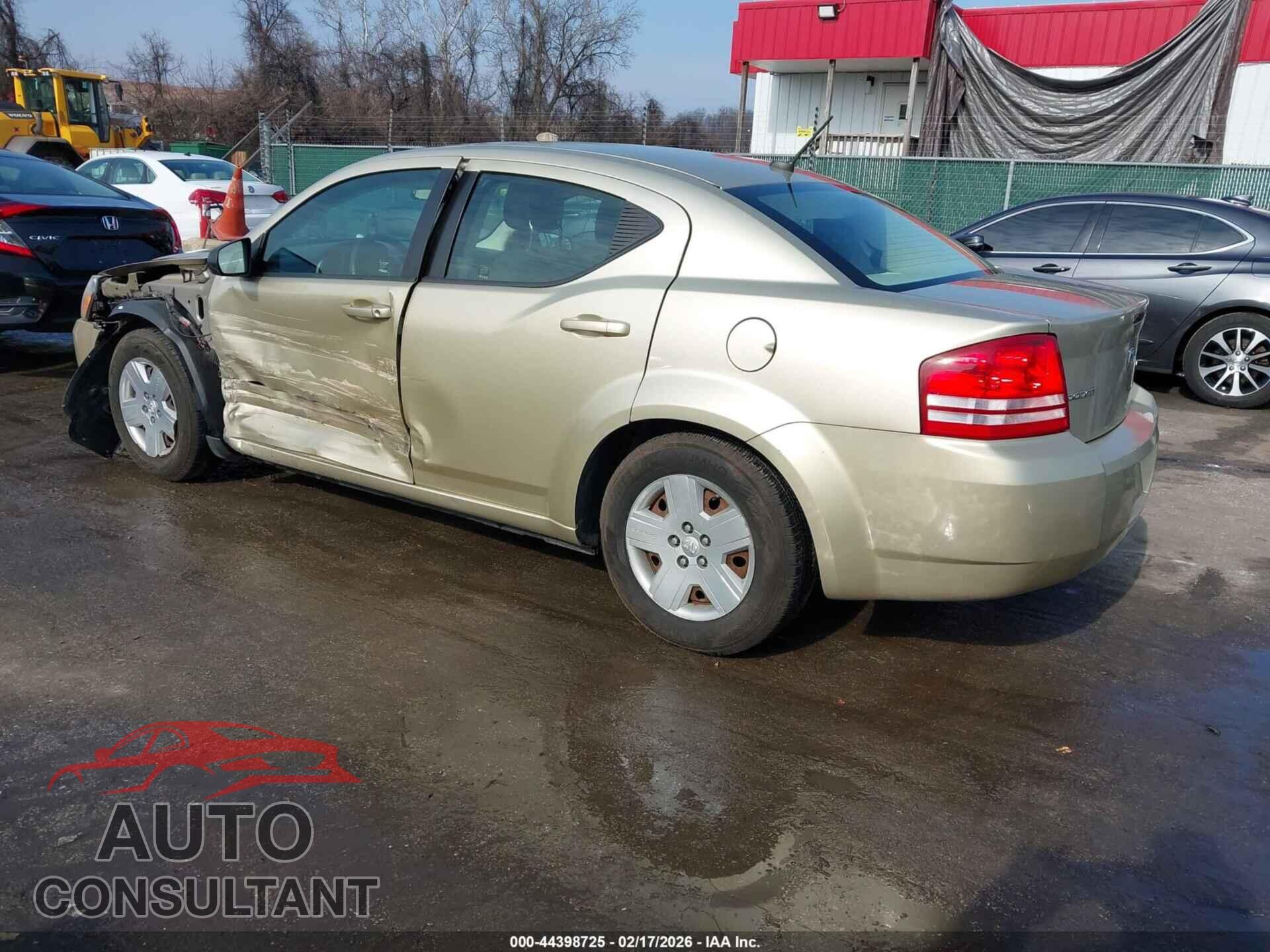 DODGE AVENGER 2010 - 1B3CC4FB9AN120714