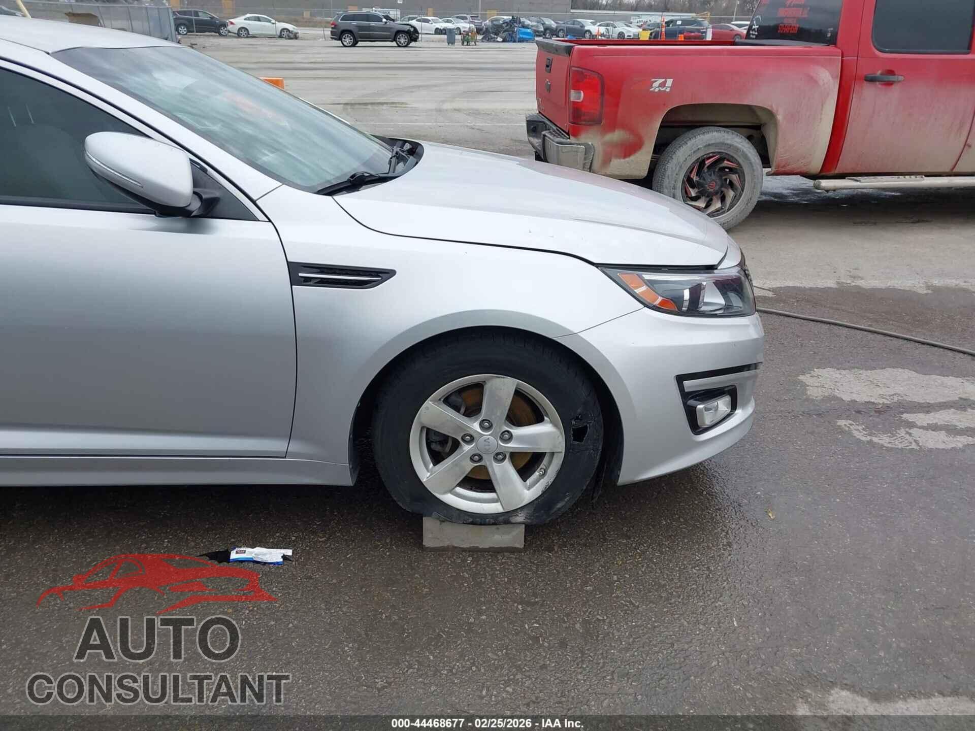 KIA OPTIMA 2014 - KNAGM4A76E5494376
