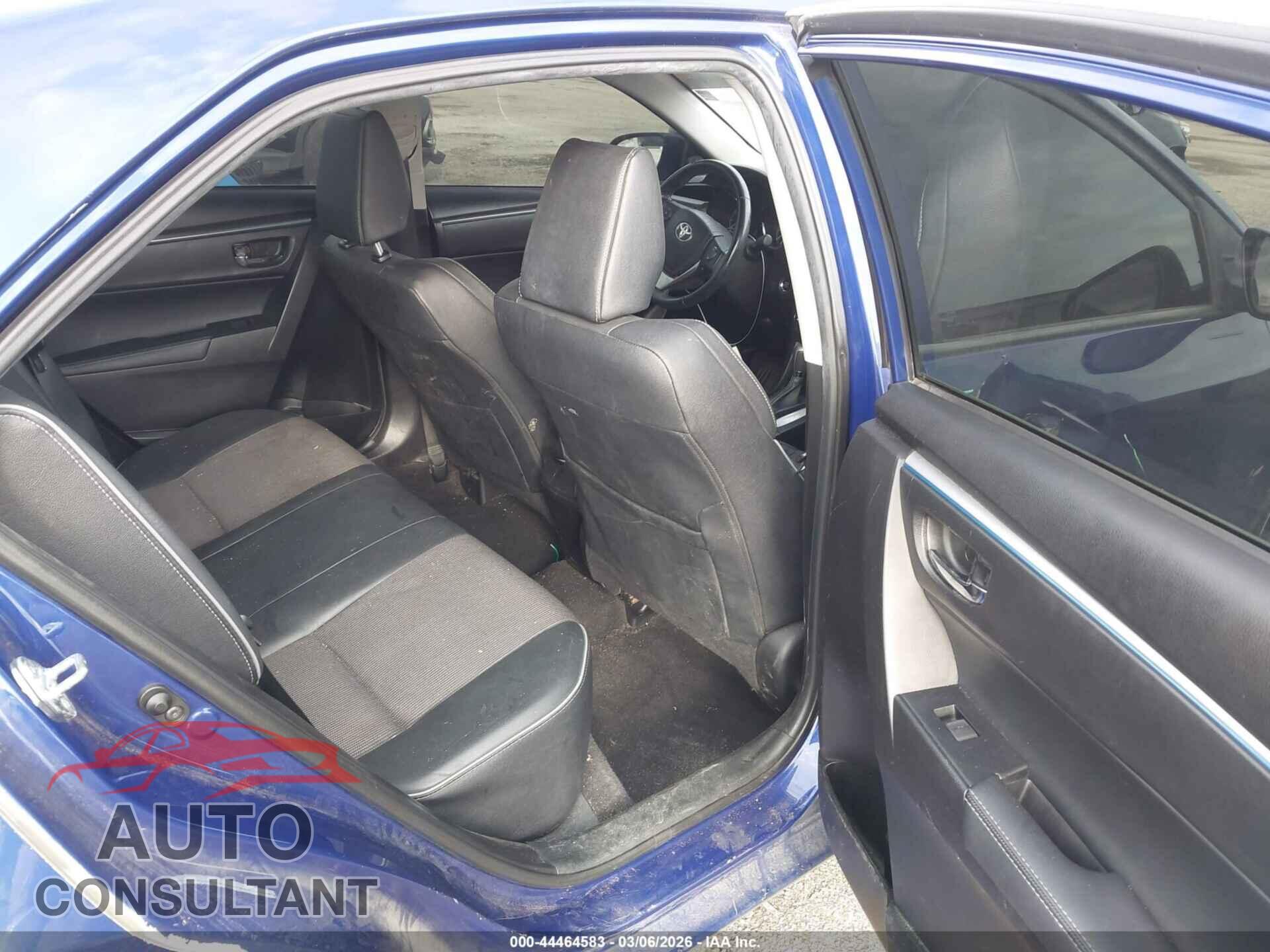 TOYOTA COROLLA 2016 - 5YFBURHE9GP485658